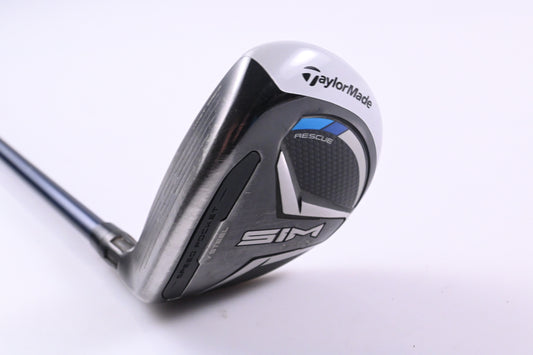 Left Hand Taylormade SIM Max #4 Hybrid / 22 Degree / Regular Flex Ventus Blue 6