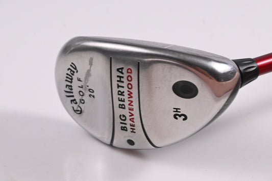 Callaway Heavenwood #3 Hybrid / 20 Degree / Firm Flex RCH 75 Shaft