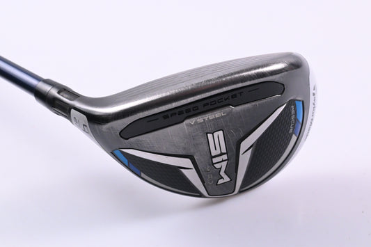 Left Hand Taylormade SIM Max #4 Hybrid / 22 Degree / Regular Flex Ventus Blue 6