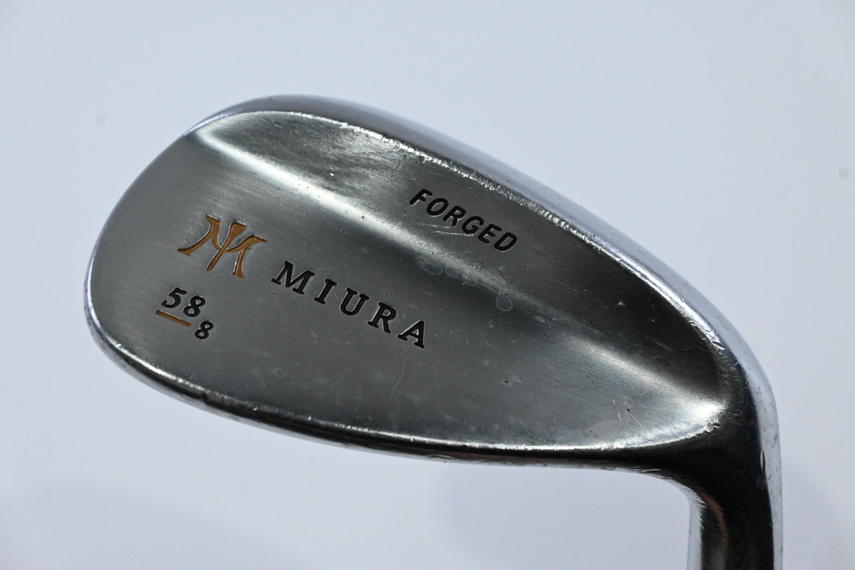 Miura Forged Satin Series Lob Wedge / 58 Degree / Stiff Flex Steel Shaft