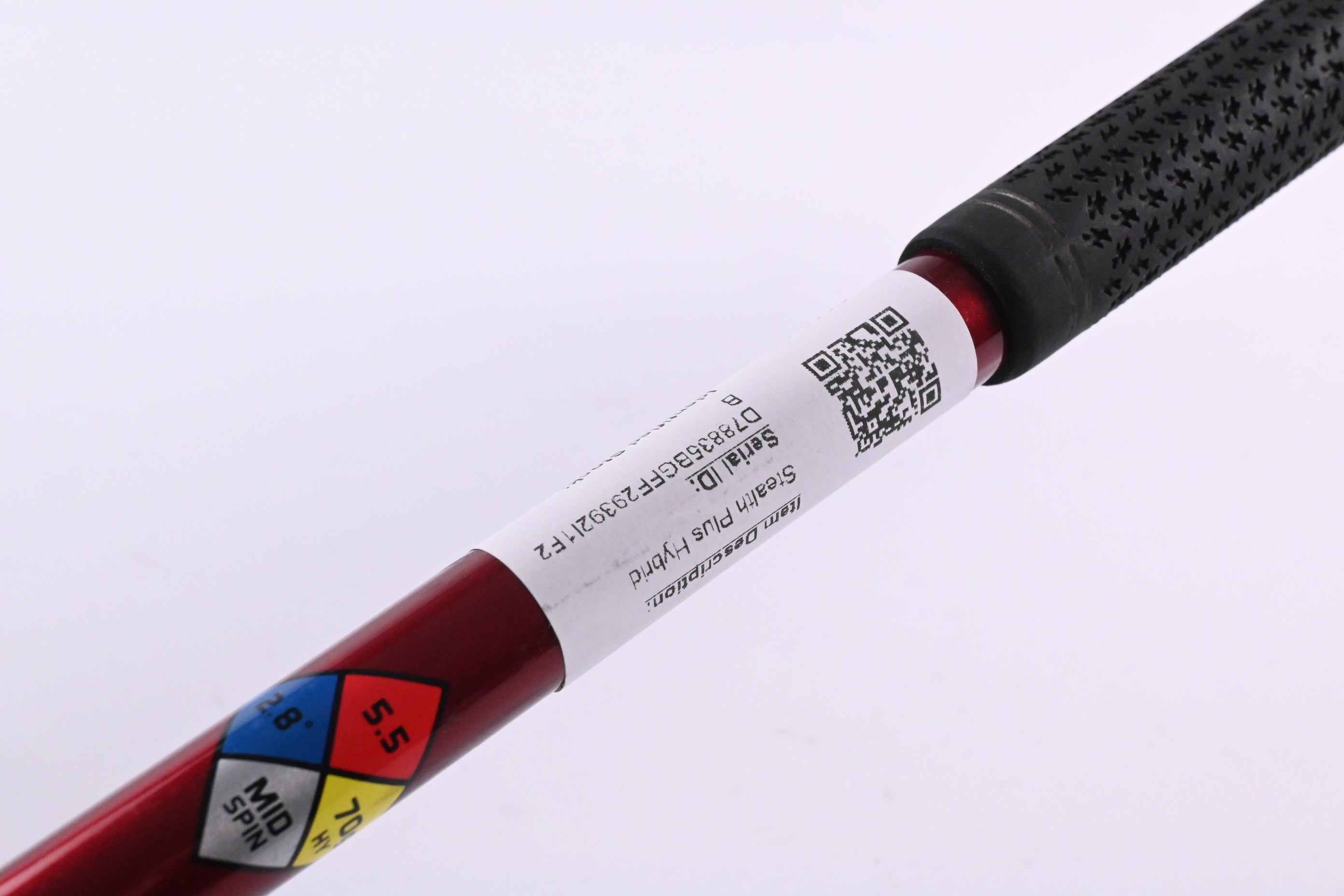 Taylormade Stealth Plus #4 Hybrid / 22 Degree / Regular Flex HZRDUS SMoke Red 70
