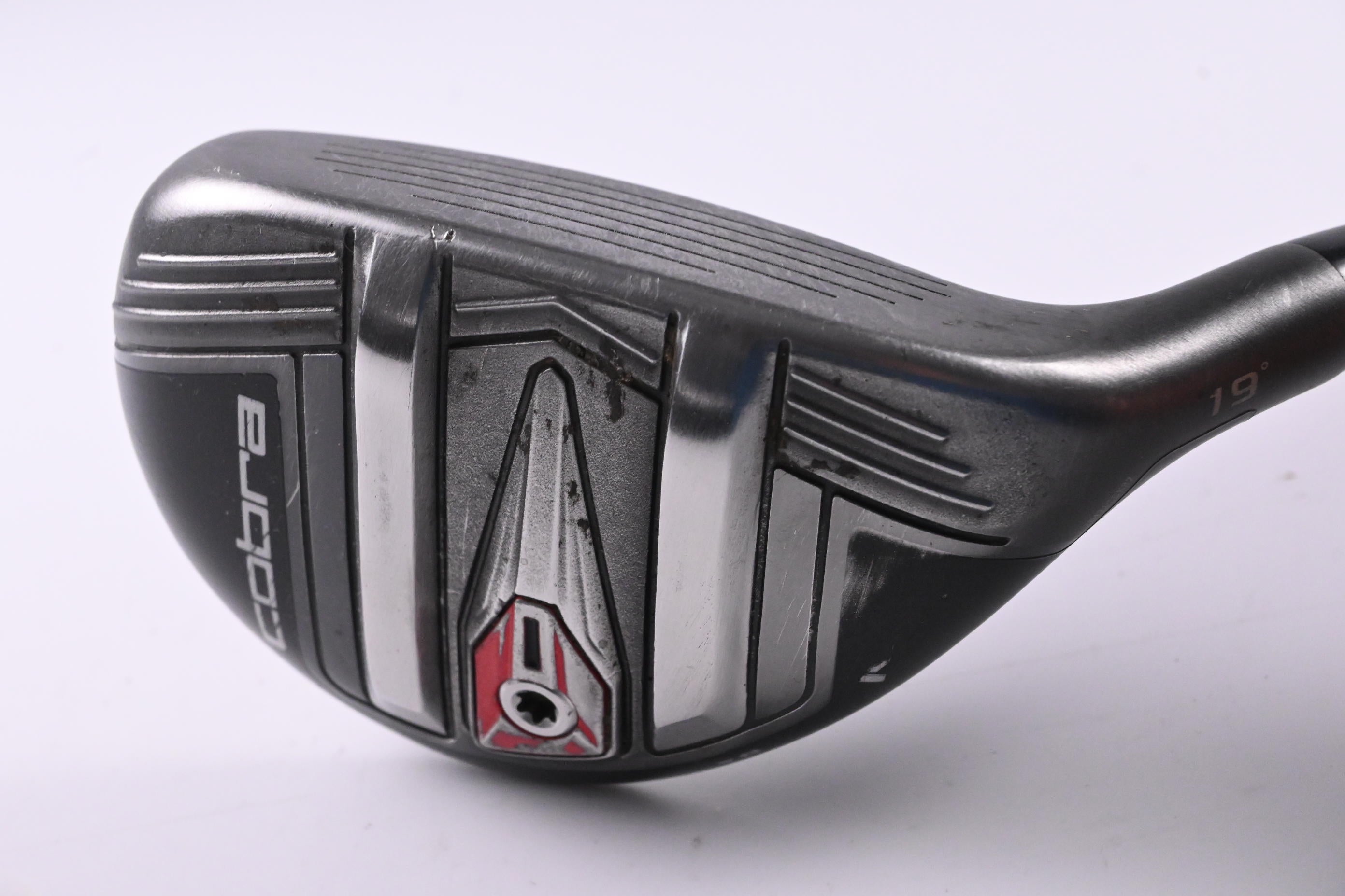 Cobra King F9 #3 Hybrid / 19 Degree / Stiff Flex Fujikura Atmos Black 7 Shaft