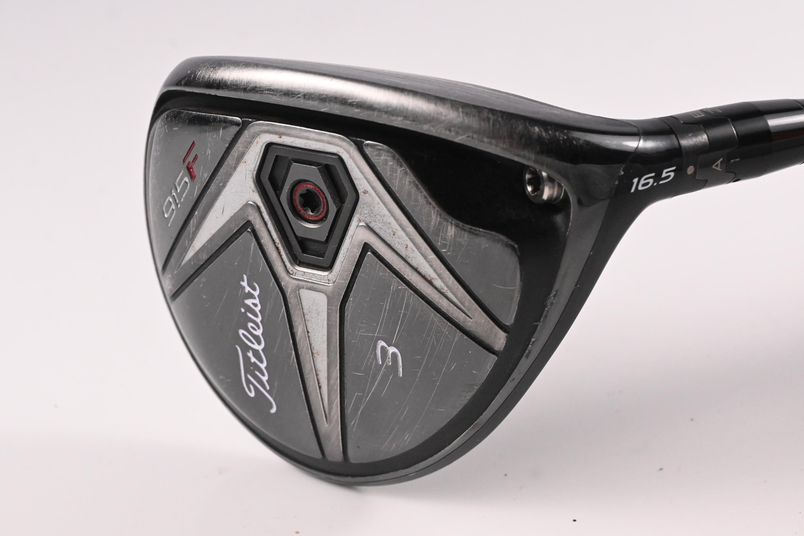 Titleist 915 F #3 Wood / 16.5 Degree / Regular Flex Diamana Red M+ 60 Shaft