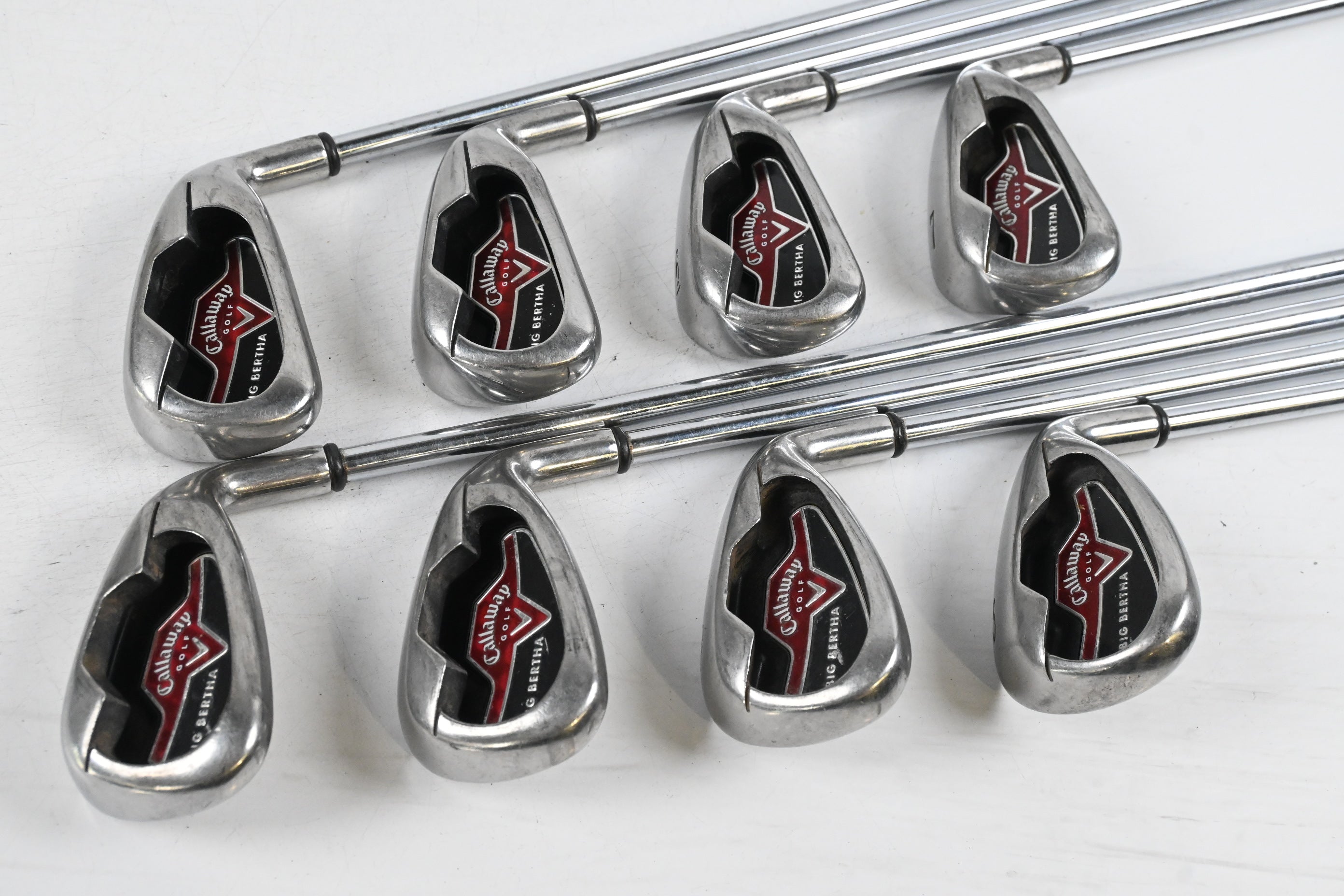 Callaway Big Bertha 2006 Irons / 4-PW+SW / Regular Flex Big Bertha Shafts