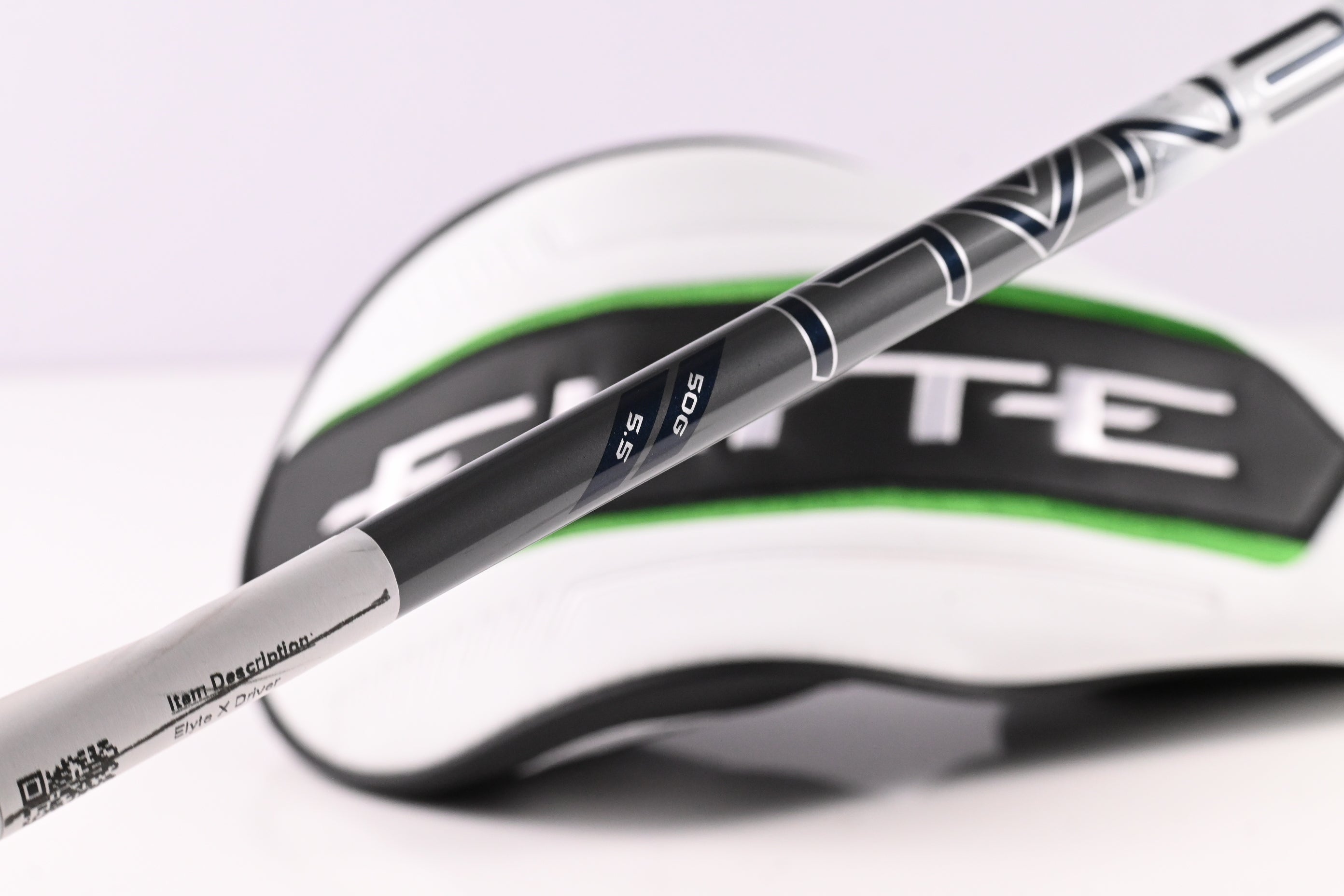 Callaway Elyte X Driver / 12 Degree / Regular Flex Denali Charcoal 50 Shaft