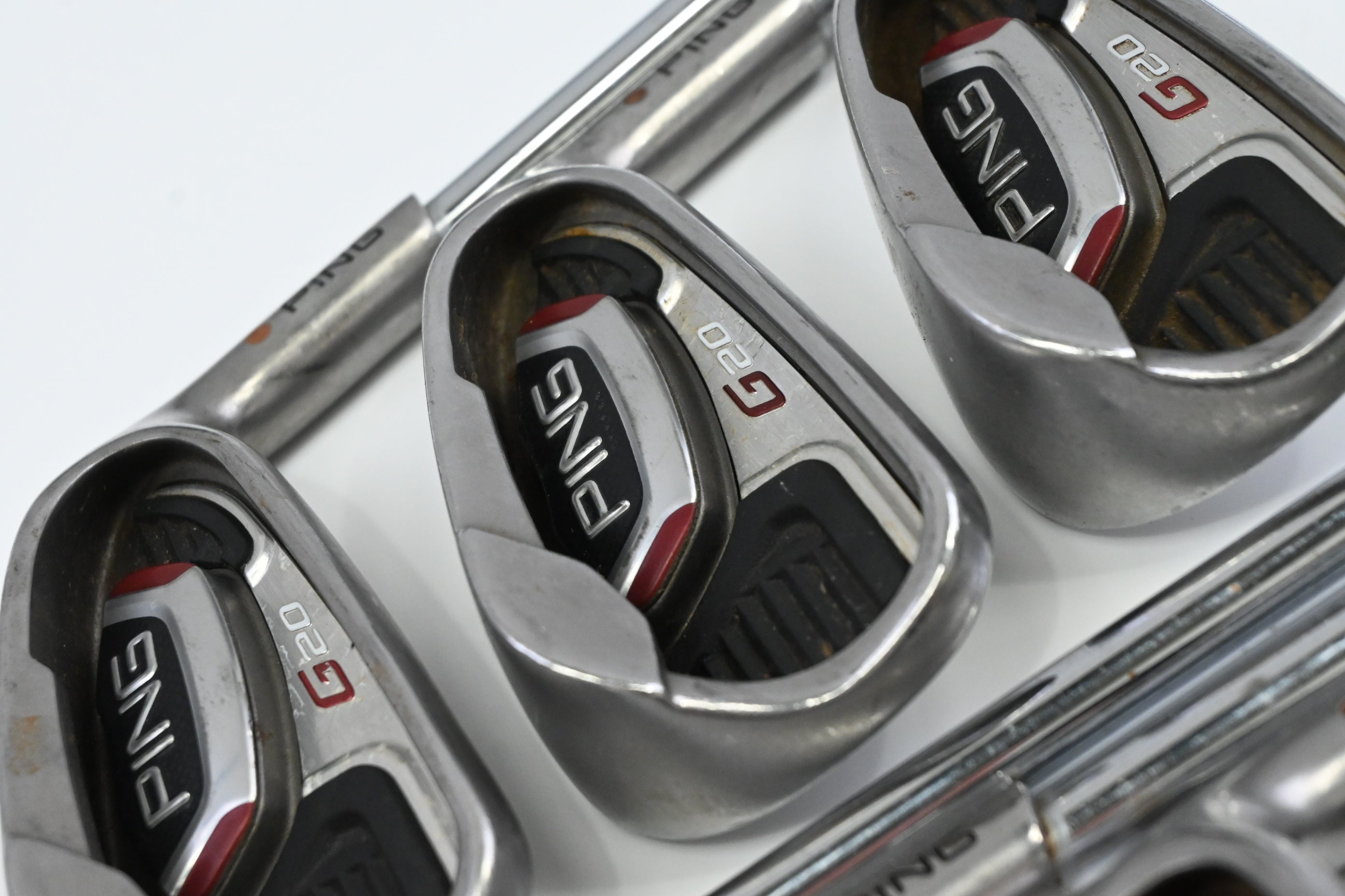 Ping G20 Irons / 5-PW+SW / Brown Dot / Regular Flex Ping CFS Shafts