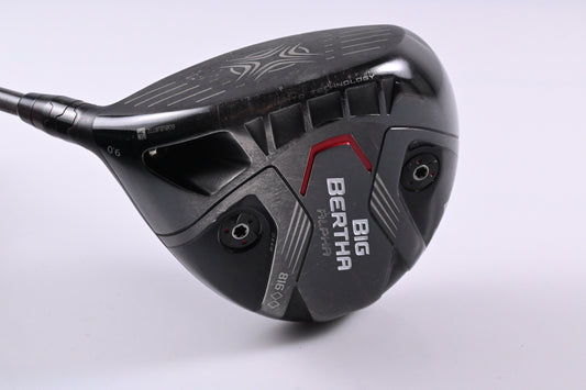 Left Hand Callaway Big Bertha Alpha 816 Driver / 9 Degree / Stiff Flex Aldila
