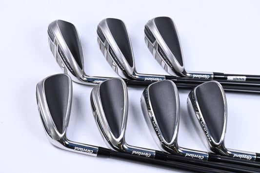 Left Hand Cleveland Halo XL Full Face Irons / 5-PW+GW / Regular Flex Helium