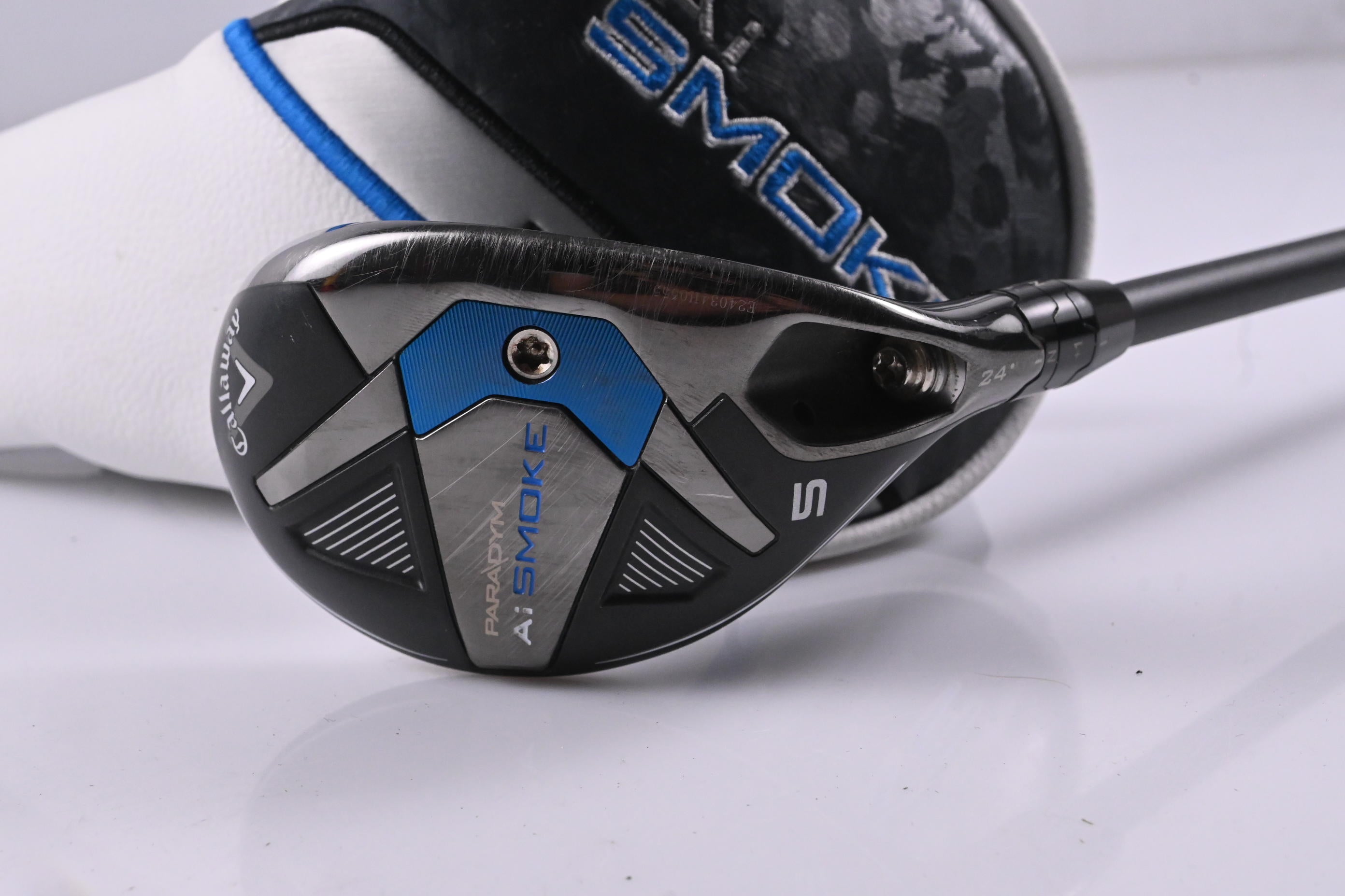 Callaway Paradym Ai Smoke #5 Hybrid / 24 Degree / Regular Flex Cypher 60 Shaft