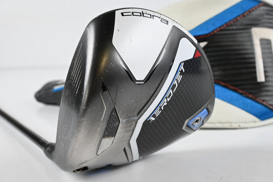 Left Hand Cobra Aerojet Max Driver / 10.5 Degree / Regular Flex Helium Nanocore