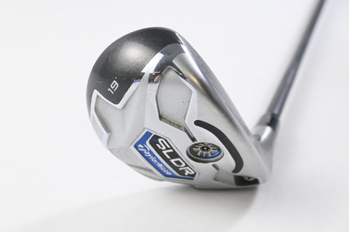 Taylormade SLDR #3 Hybrid / 19 Degree / Stiff Flex Fujikura Speedert 82 Shaft