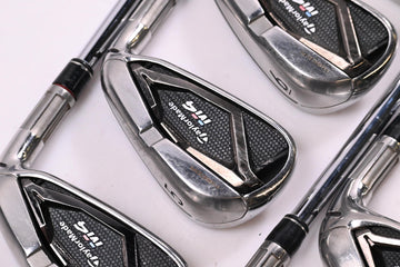 Taylormade M4 Irons / 4-PW+GW / Stiff Flex KBS Tour C-Taper 105 Shafts