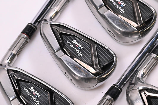 Taylormade M4 Irons / 4-PW+GW / Stiff Flex KBS Tour C-Taper 105 Shafts