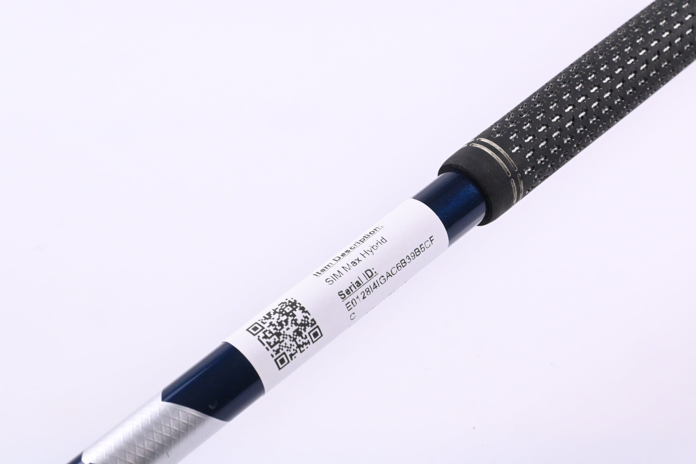 Left Hand Taylormade SIM Max #4 Hybrid / 22 Degree / Regular Flex Ventus Blue 6