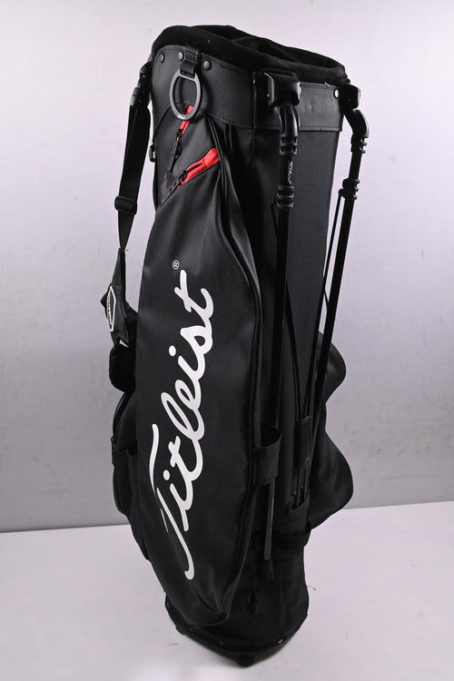 Titleist Players 5 Stand Bag / 5-Way Divider / Black, Red