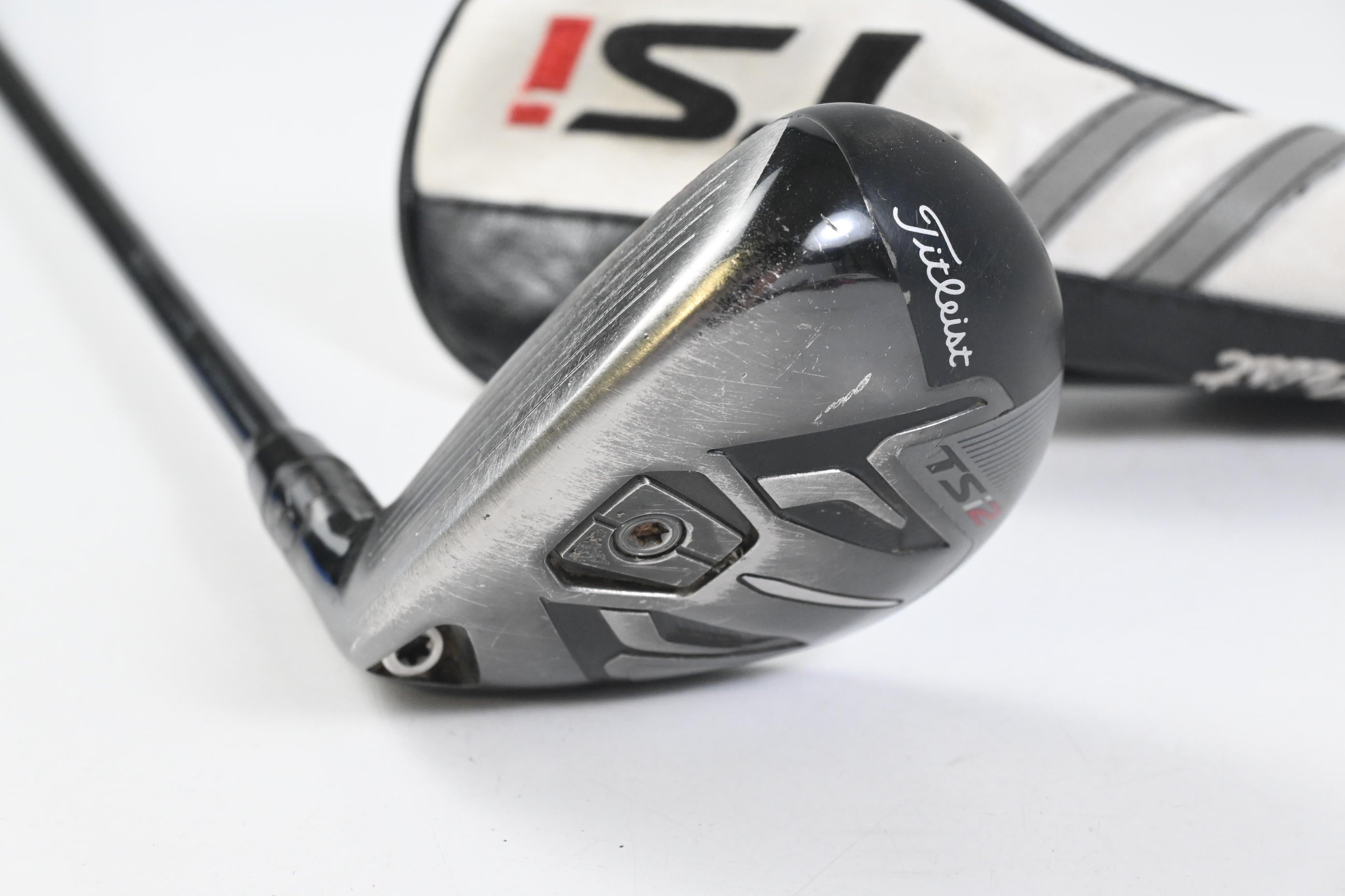 Left Hand Titleist TSi2 #4 Hybrid / 21 Degree / Stiff Flex HZRDUS Smoke RDX 80