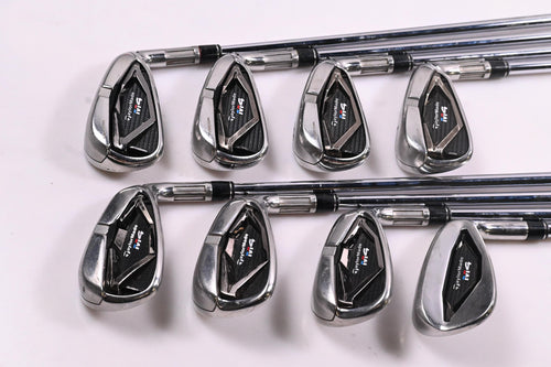Taylormade M4 Irons / 4-PW+GW / Stiff Flex KBS Tour C-Taper 105 Shafts