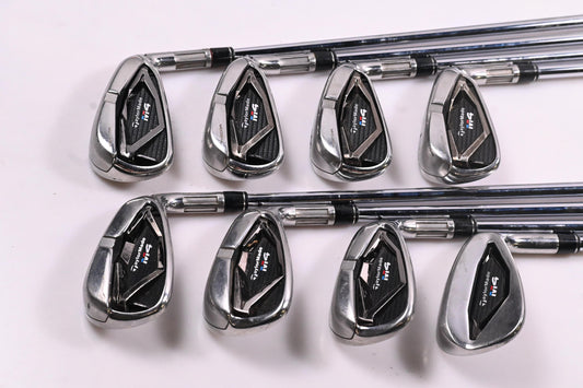 Taylormade M4 Irons / 4-PW+GW / Stiff Flex KBS Tour C-Taper 105 Shafts