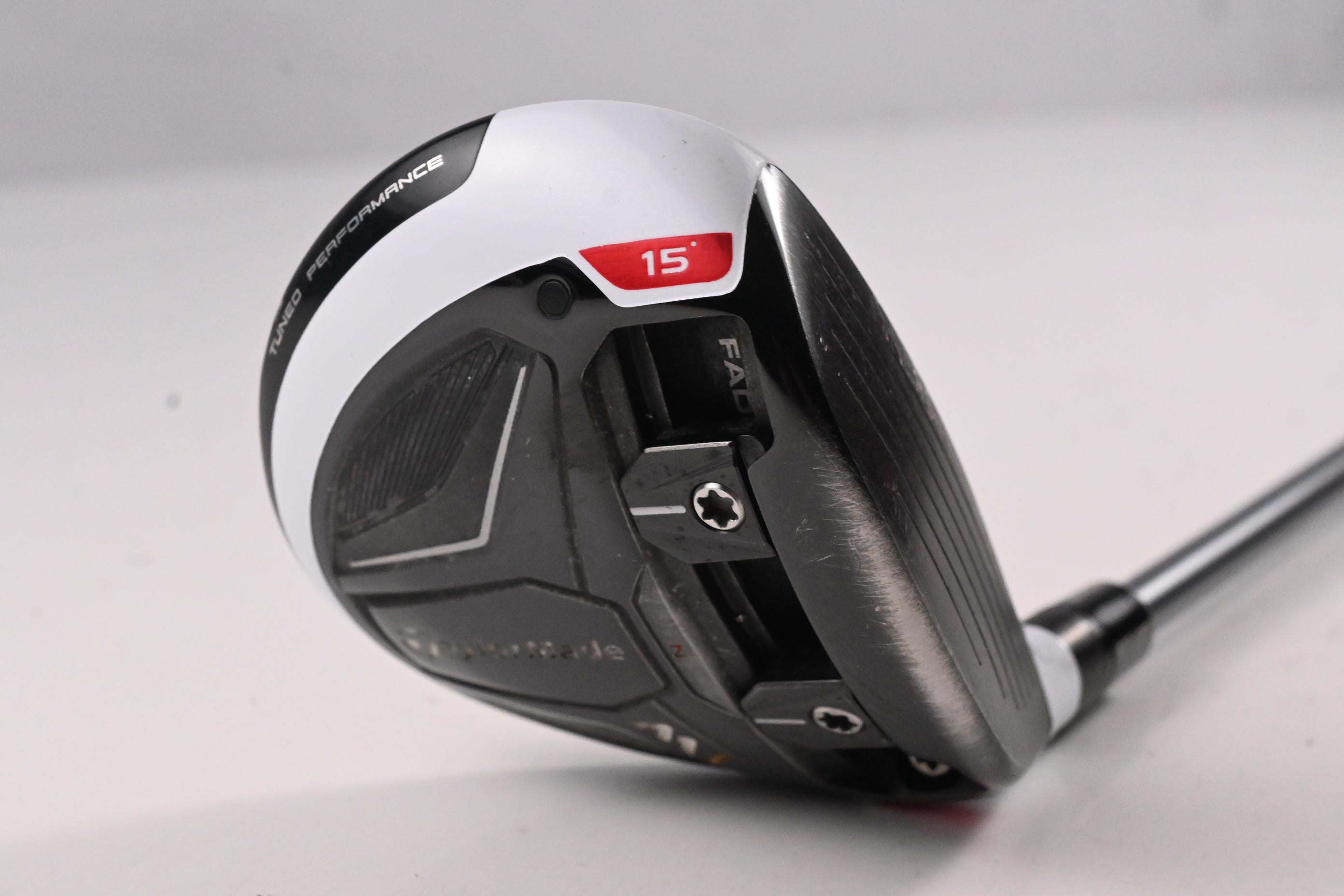 Taylormade M1 2016 #3 Wood / 15 Degree / Stiff Flex Matrix Ozik White Tie 70