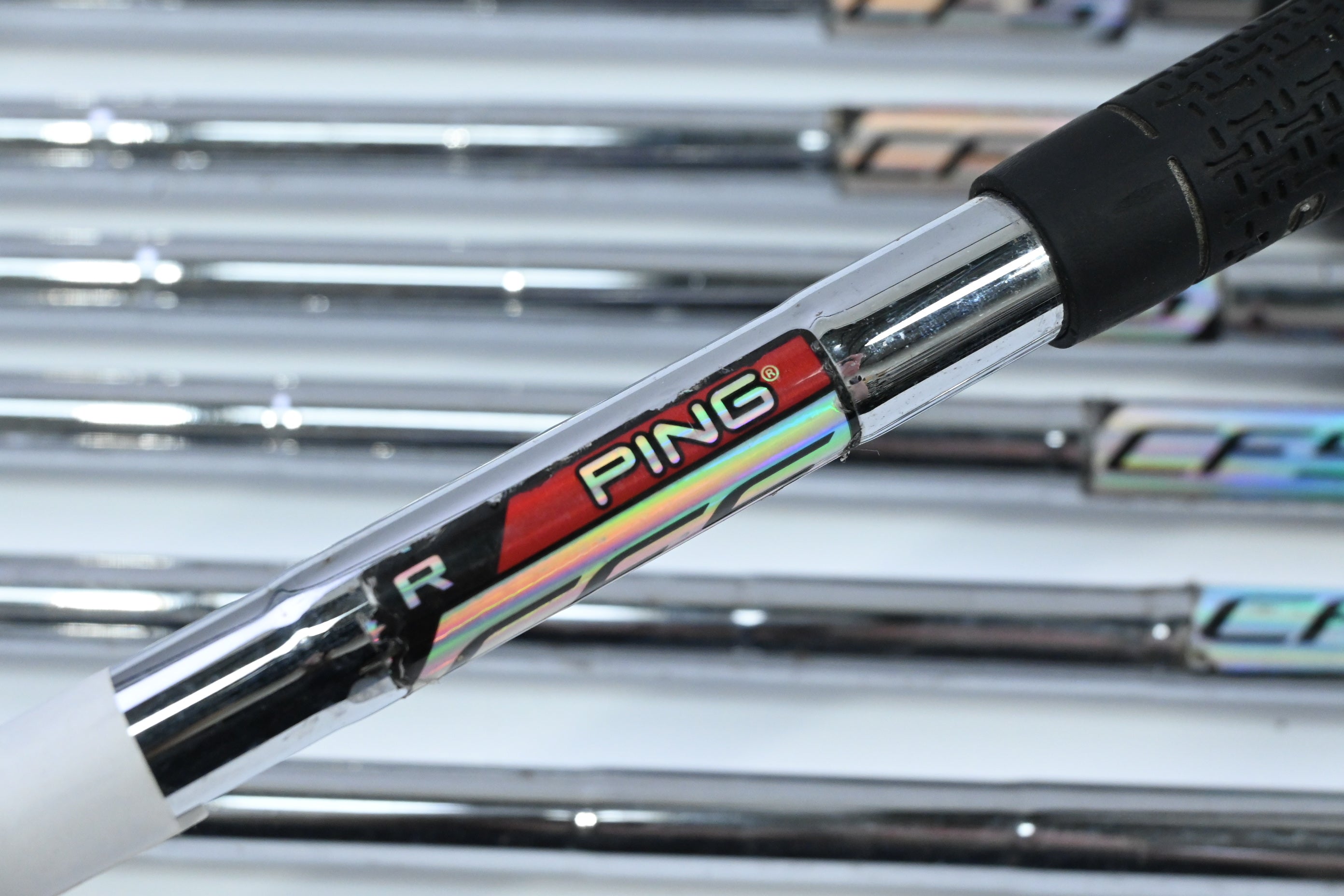 Ping G20 Irons / 5-PW+SW / Brown Dot / Regular Flex Ping CFS Shafts