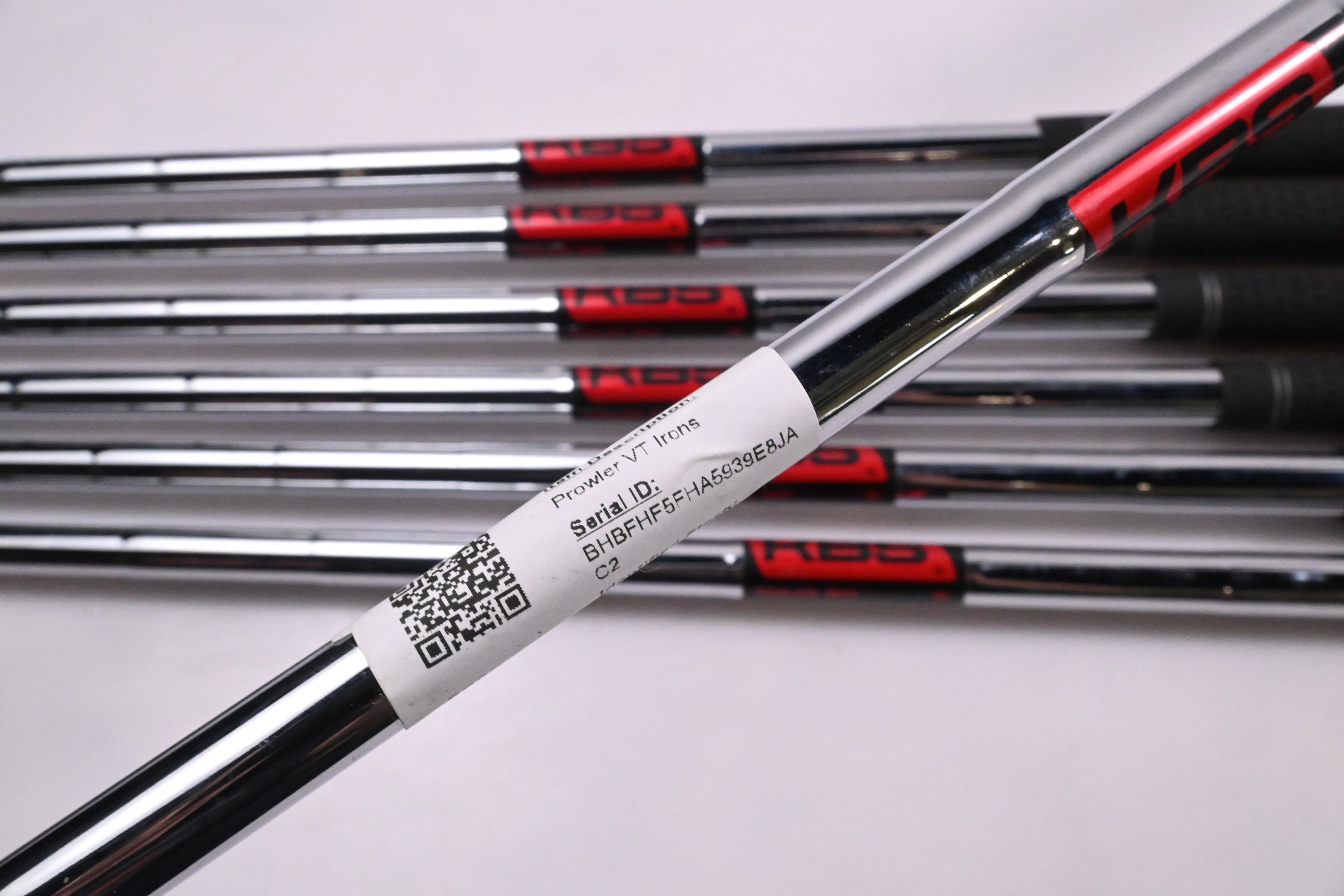 Lynx Prowler VT Irons / 4-PW / Stiff Flex KBS Tour 90 Shafts