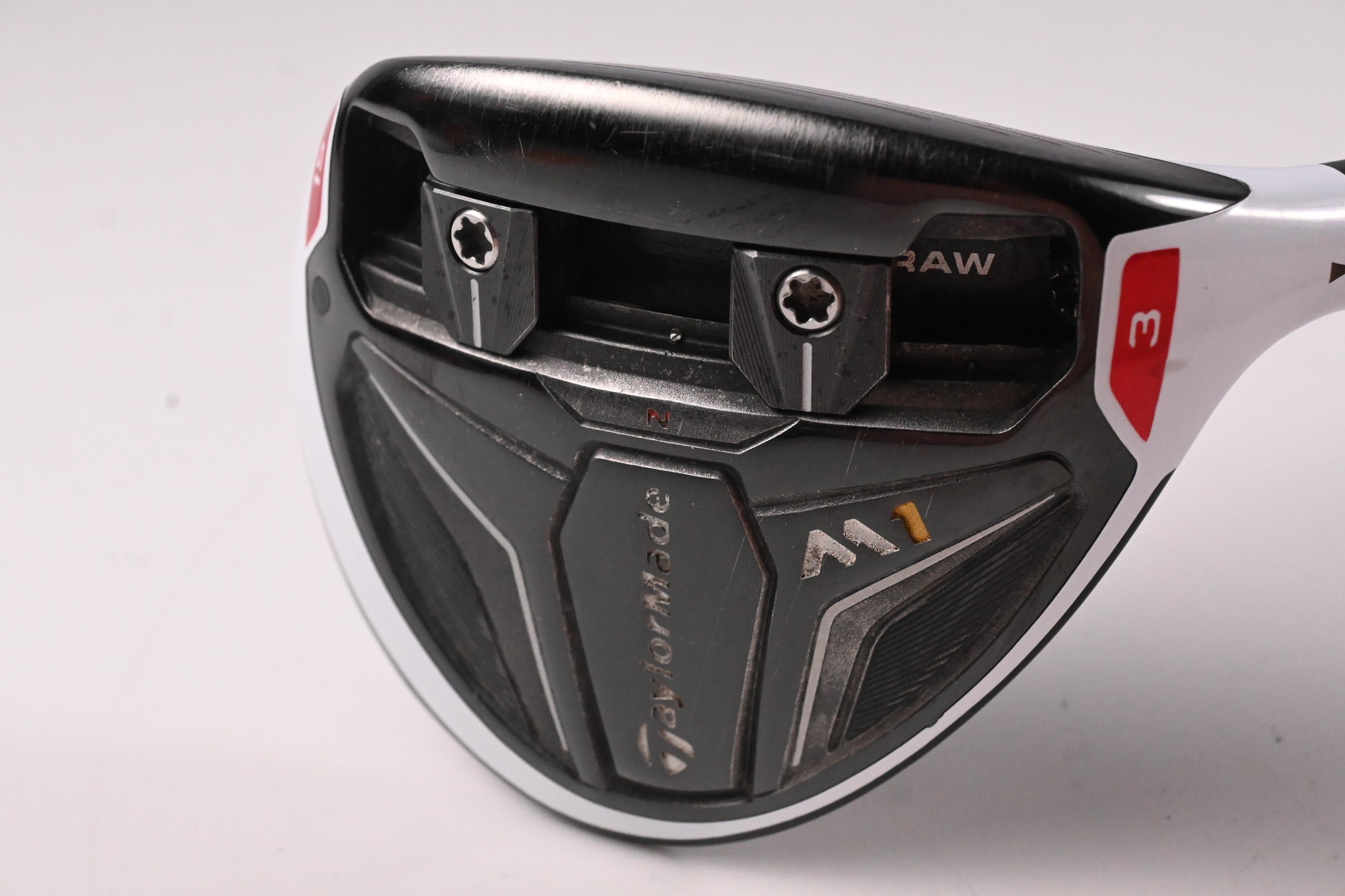 Taylormade M1 2016 #3 Wood / 15 Degree / Stiff Flex Matrix Ozik White Tie 70