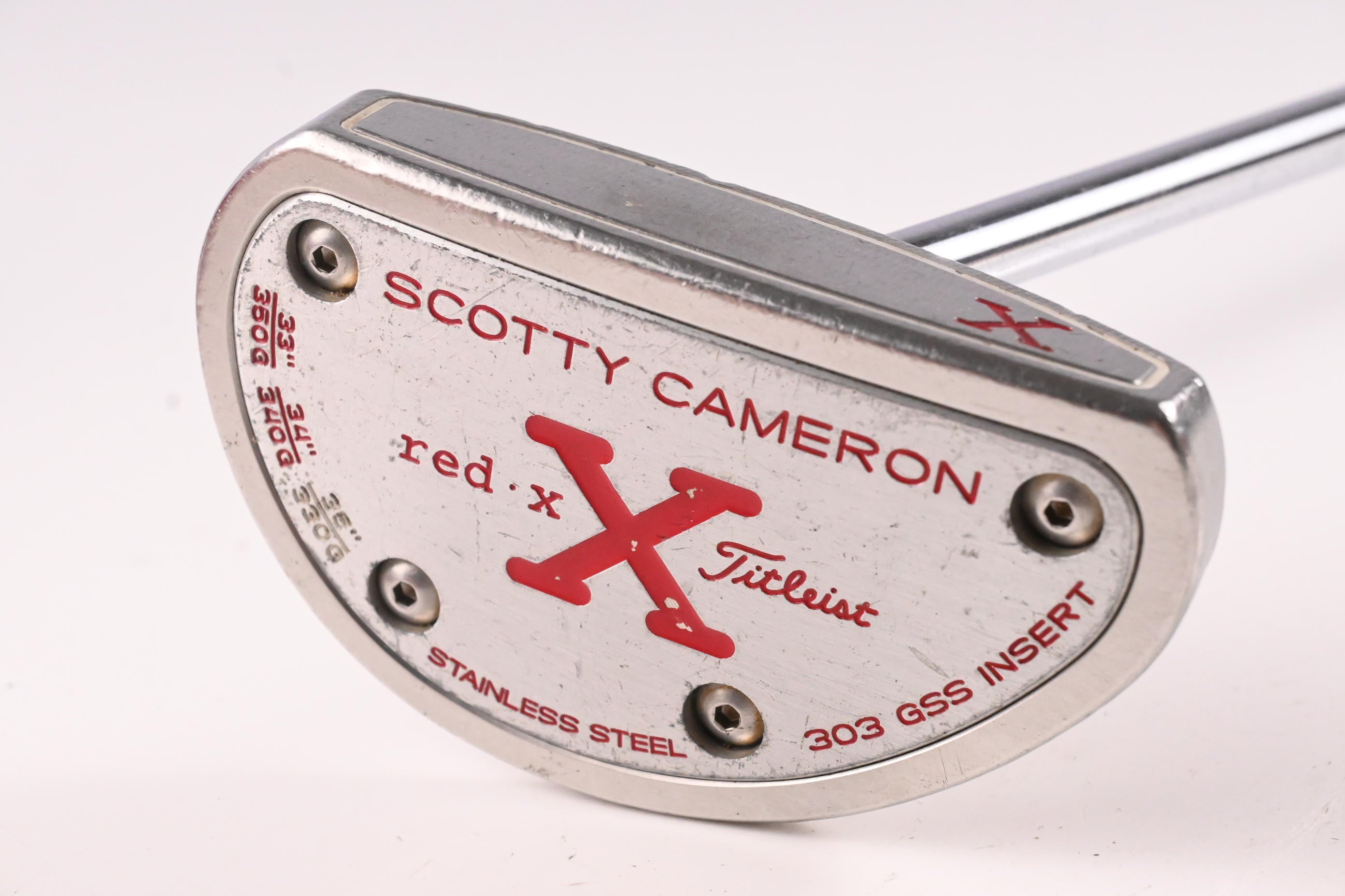 Scotty Cameron Red X Putter / 34 Inch