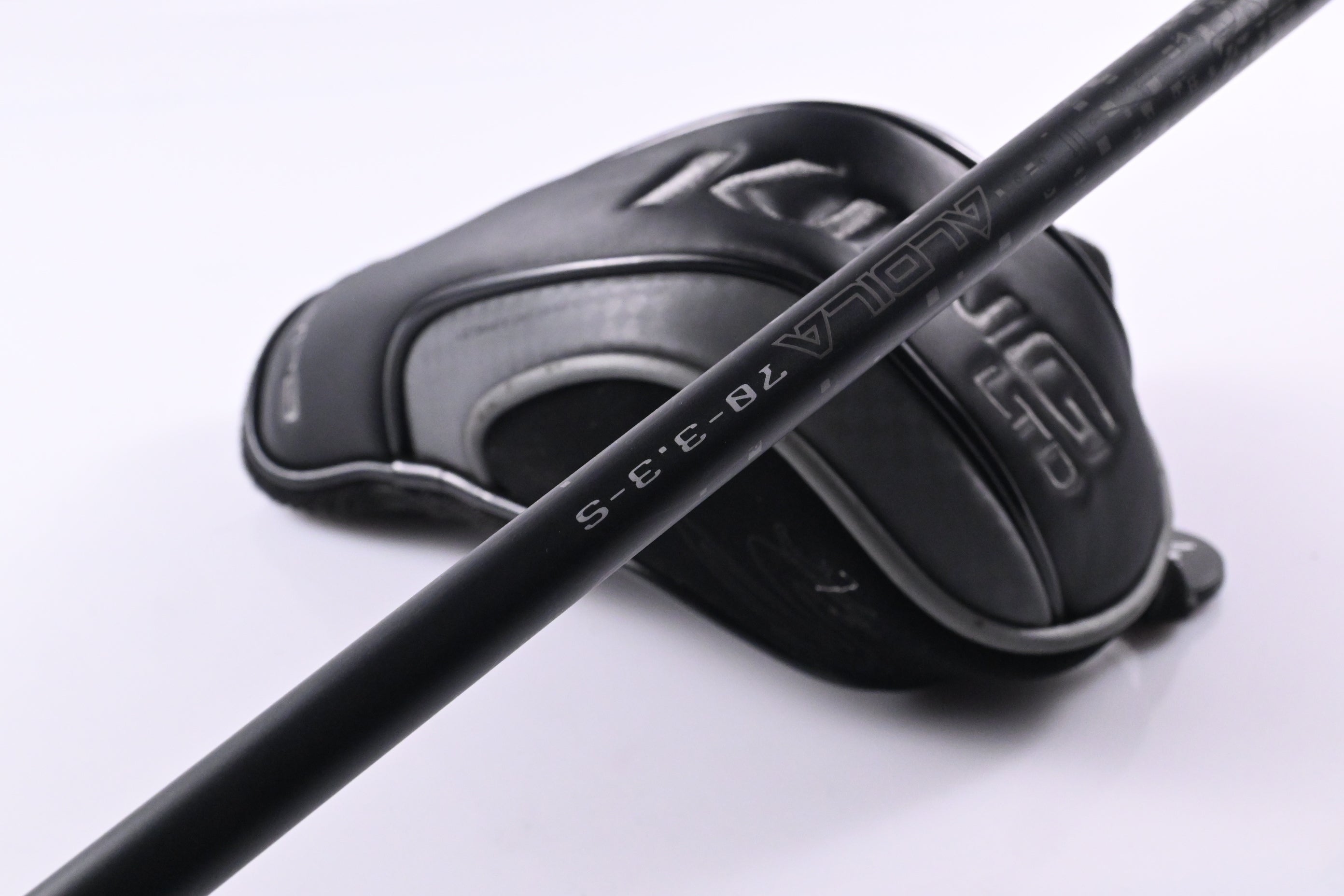 Cobra King Ltd Black #3/4 Wood / 13-16 Degree / Stiff Flex Aldila Rogue Black 70