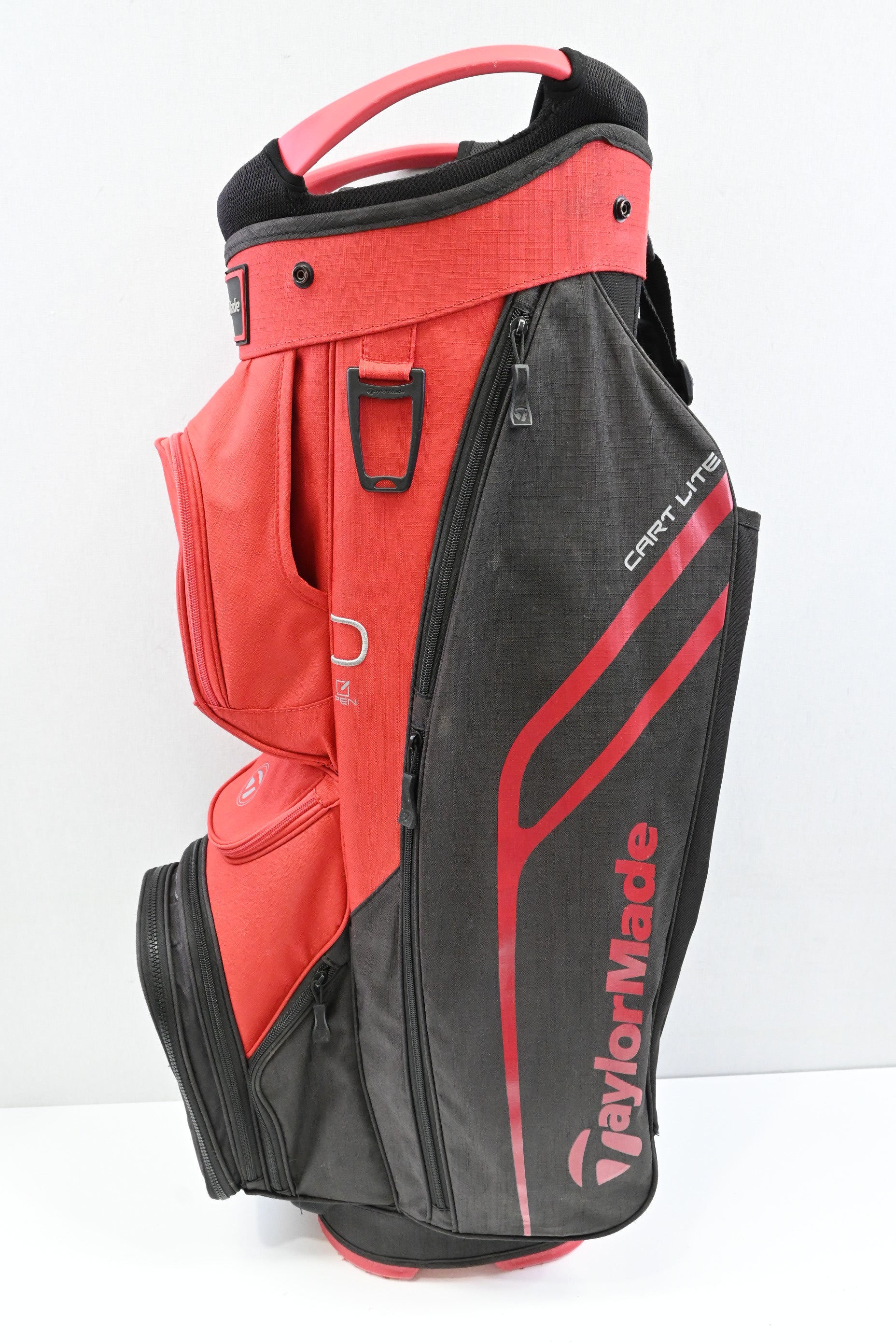 Taylormade Cart Lite Cart Bag / 14-Way / Red, Black