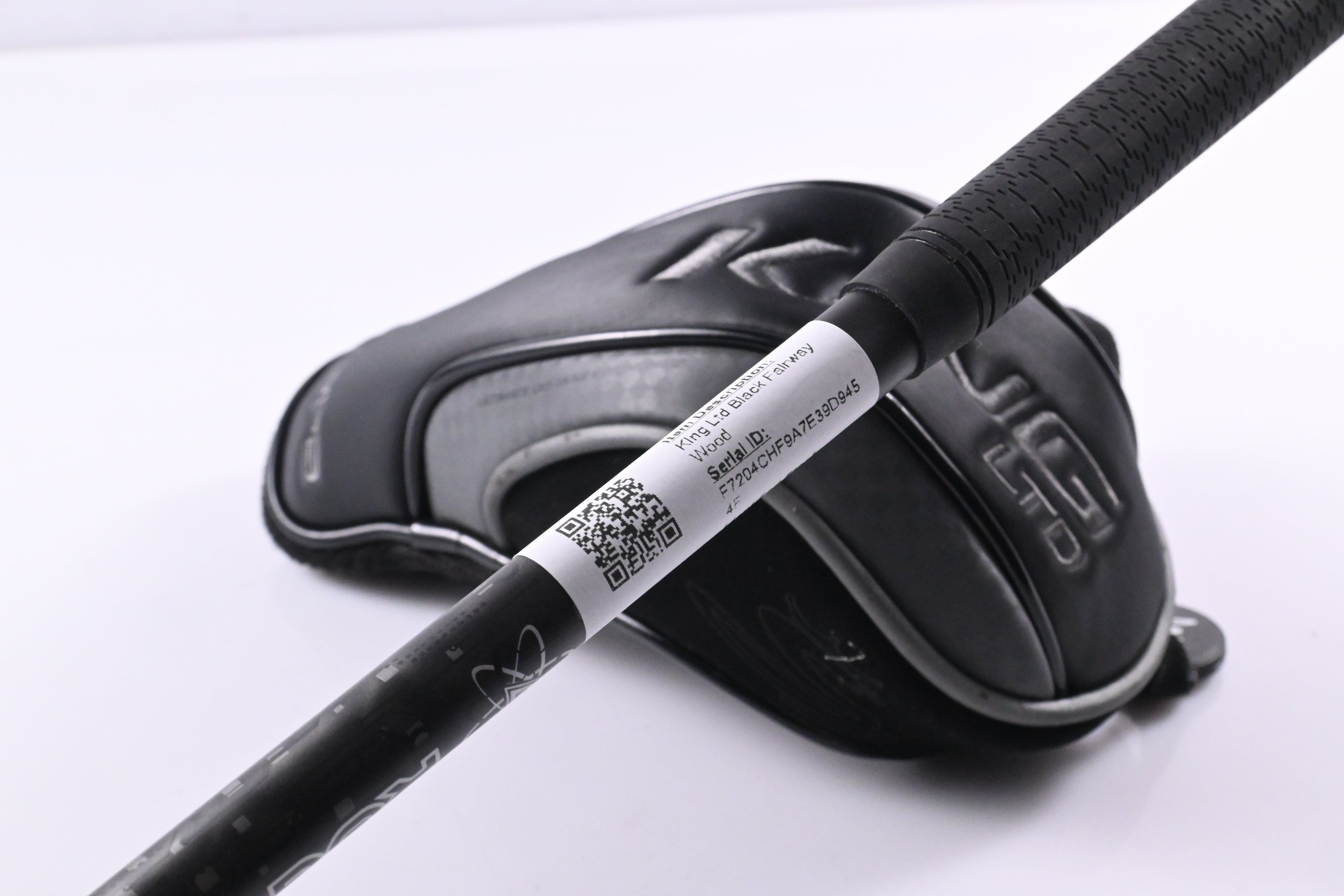 Cobra King Ltd Black #3/4 Wood / 13-16 Degree / Stiff Flex Aldila Rogue Black 70