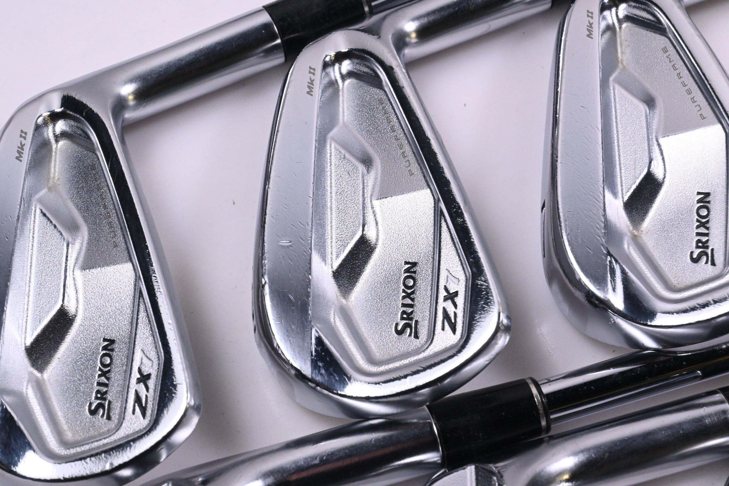 Srixon ZX7 MK II/Z-Forged II Irons / 5-PW / Stiff Flex KBS Tour Lite Shafts
