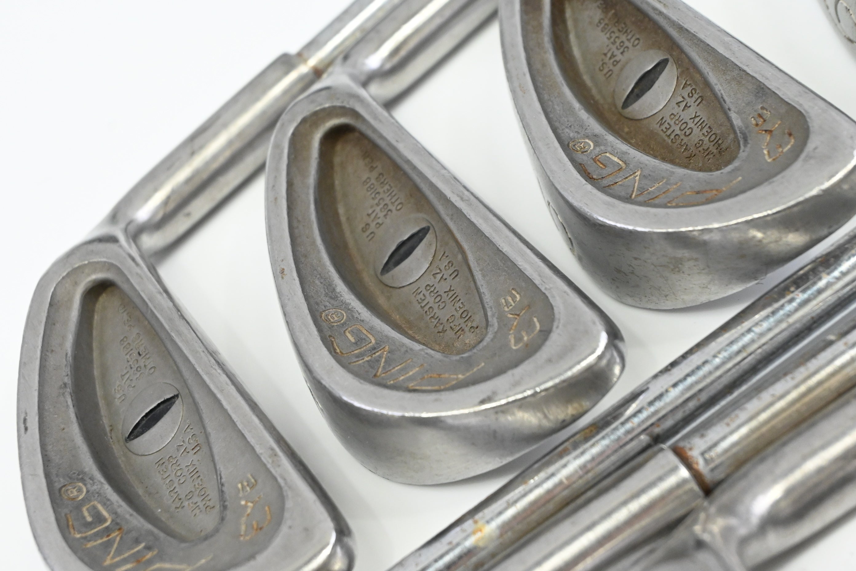 Ping Eye Irons / 3-PW+SW / Black Dot / Stiff Flex Steel Shafts
