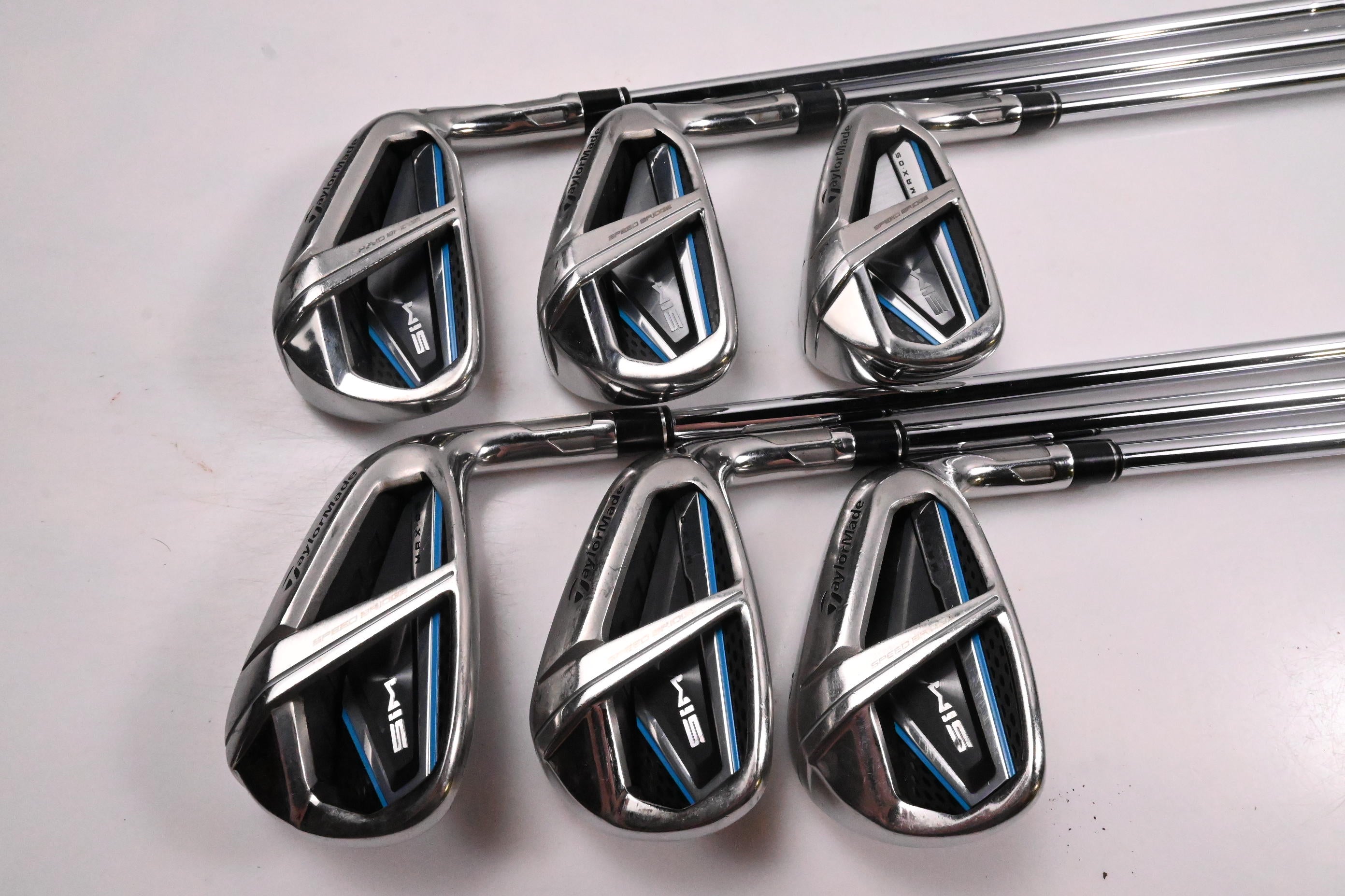 Taylormade SIM Max OS Irons / 5-PW / Regular Flex KBS MAX 85 Shafts