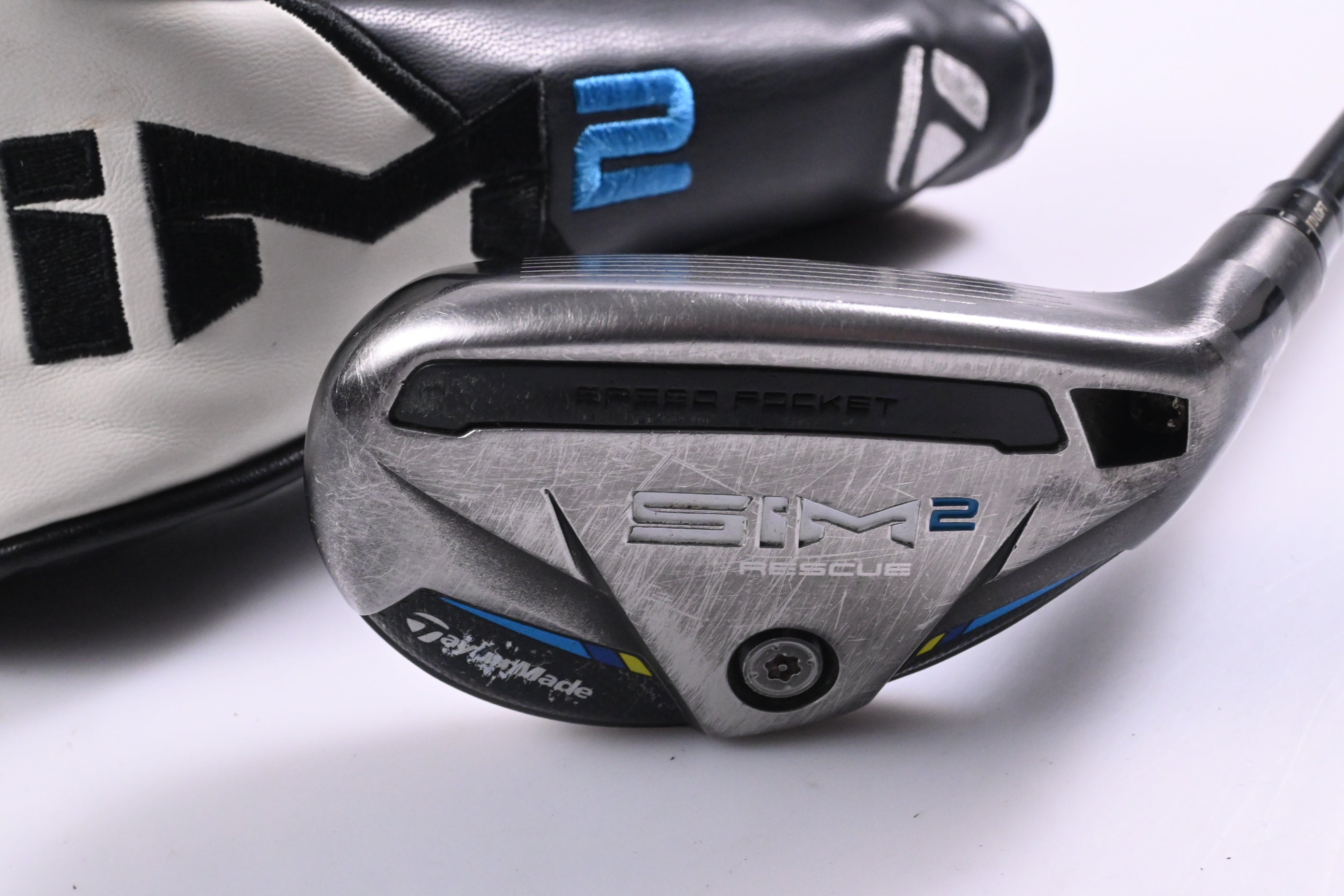 Taylormade SIM2 #3 Hybrid / 19.5 Degree / Stiff Flex Mitsubishi Tensei AV Blue