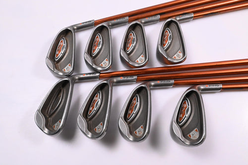 Ping G10 Irons / 4-PW+GW / Orange Dot / Regular Flex Ping TFC 129 Shafts