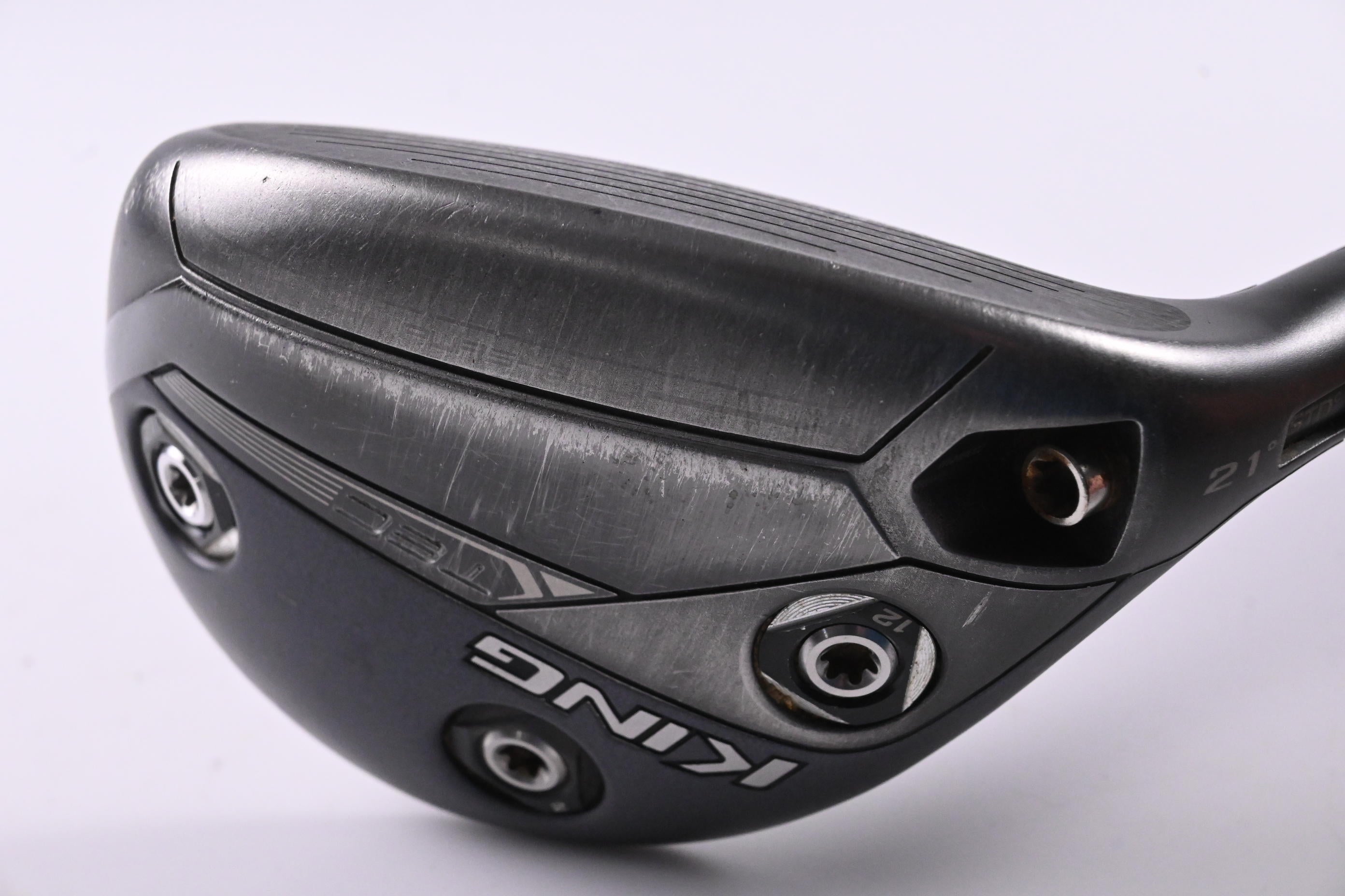 Cobra King Tec 2021 #4 Hybrid / 21 Degree / Stiff Flex MMT HY 80 Shaft