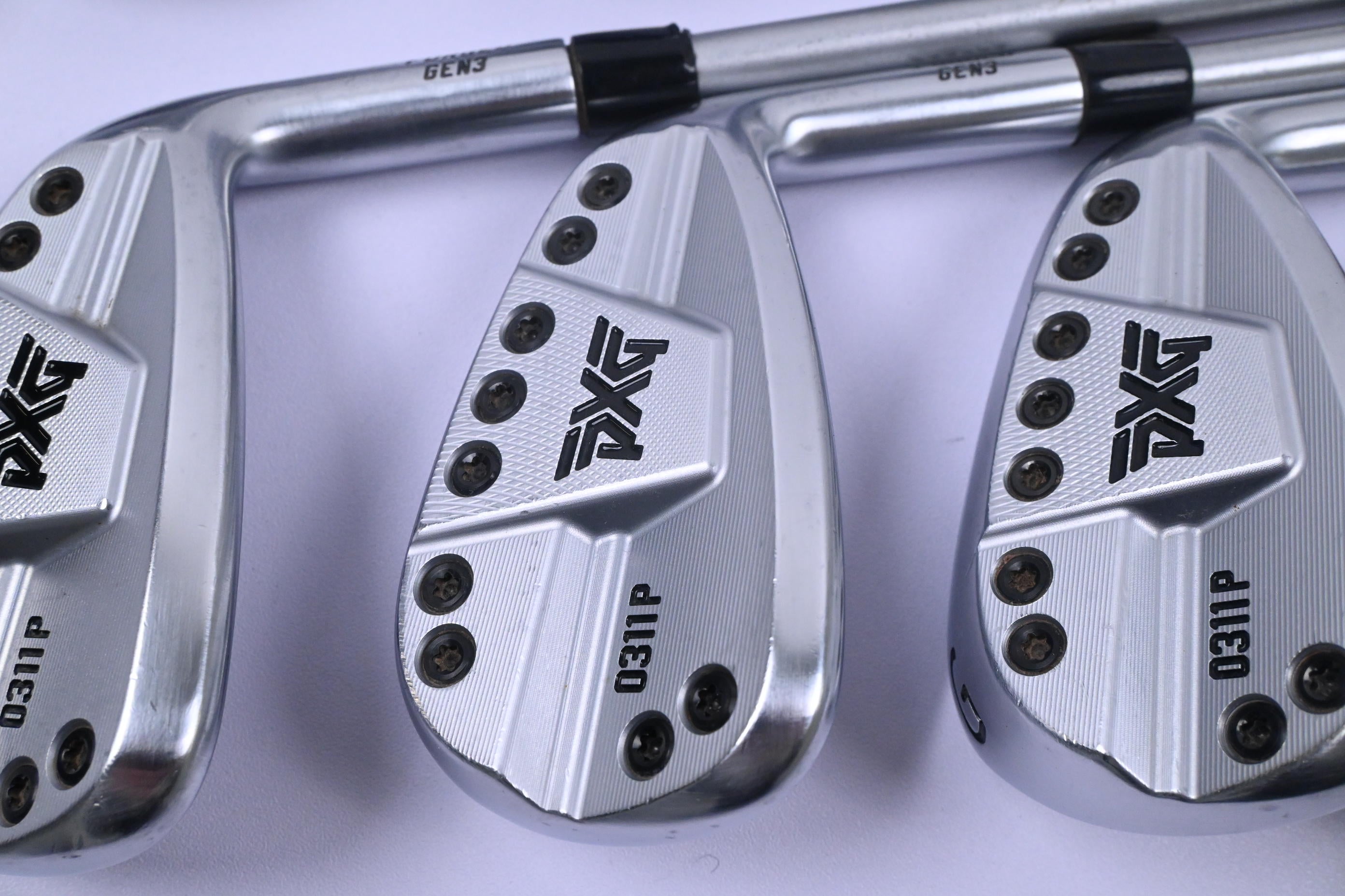 PXG 0311 T Gen3 Irons / 4-PW+GW / Stiff Flex KBS Tour C-Taper Lite 110