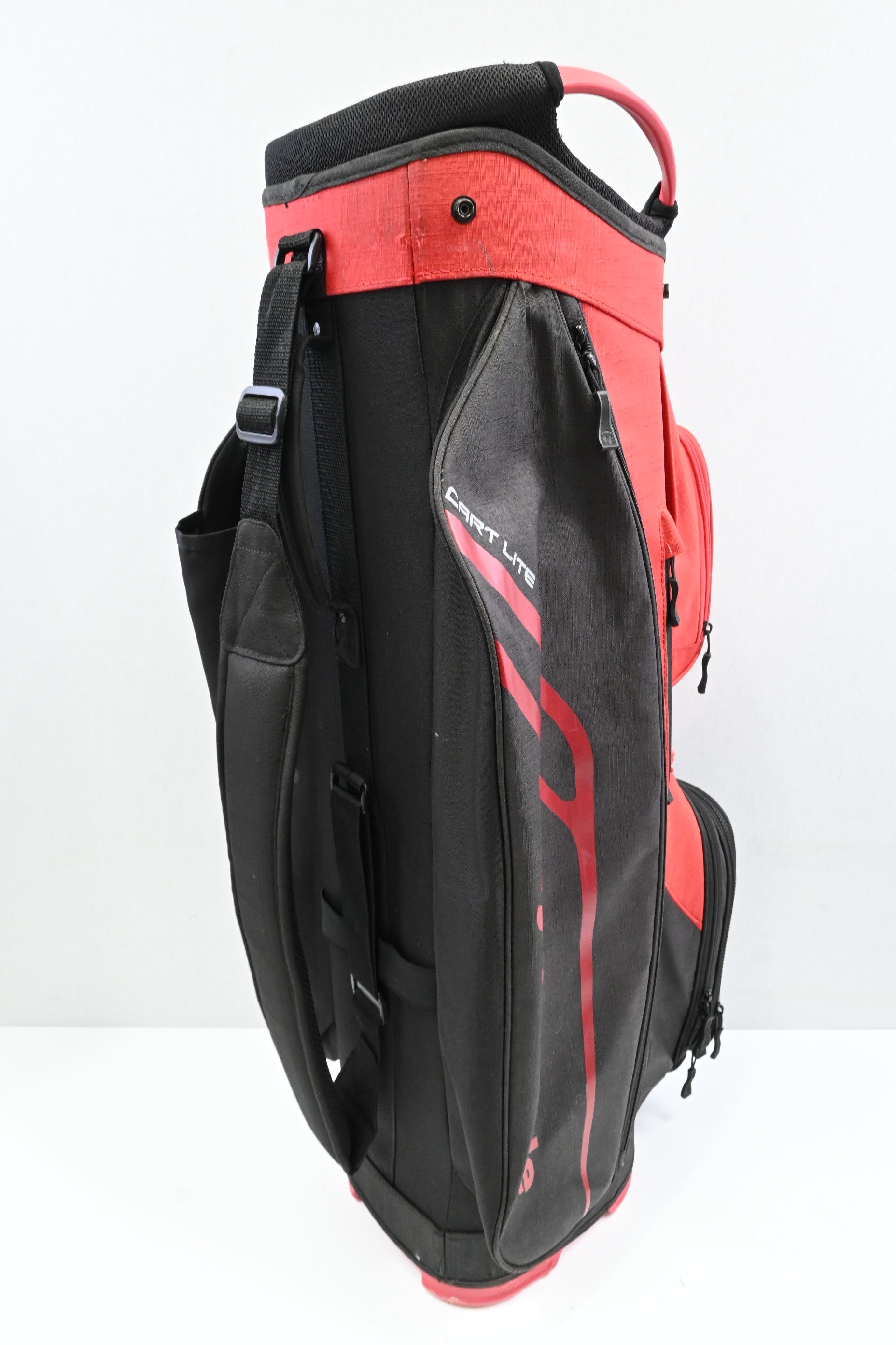 Taylormade Cart Lite Cart Bag / 14-Way / Red, Black