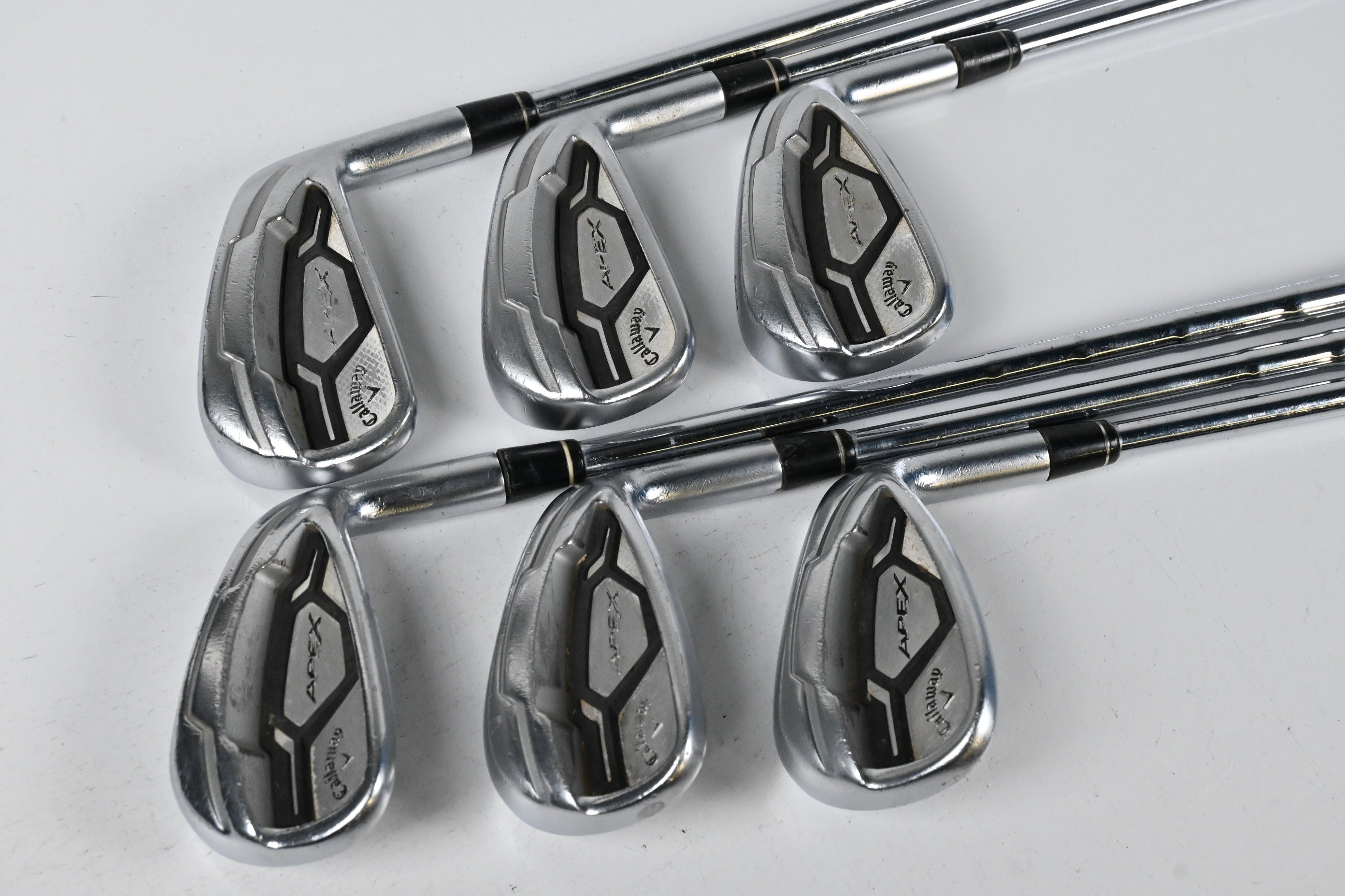 Callaway Apex CF16 Irons / 6-PW+GW / Stiff Flex KBS Tour-V 110 Shafts