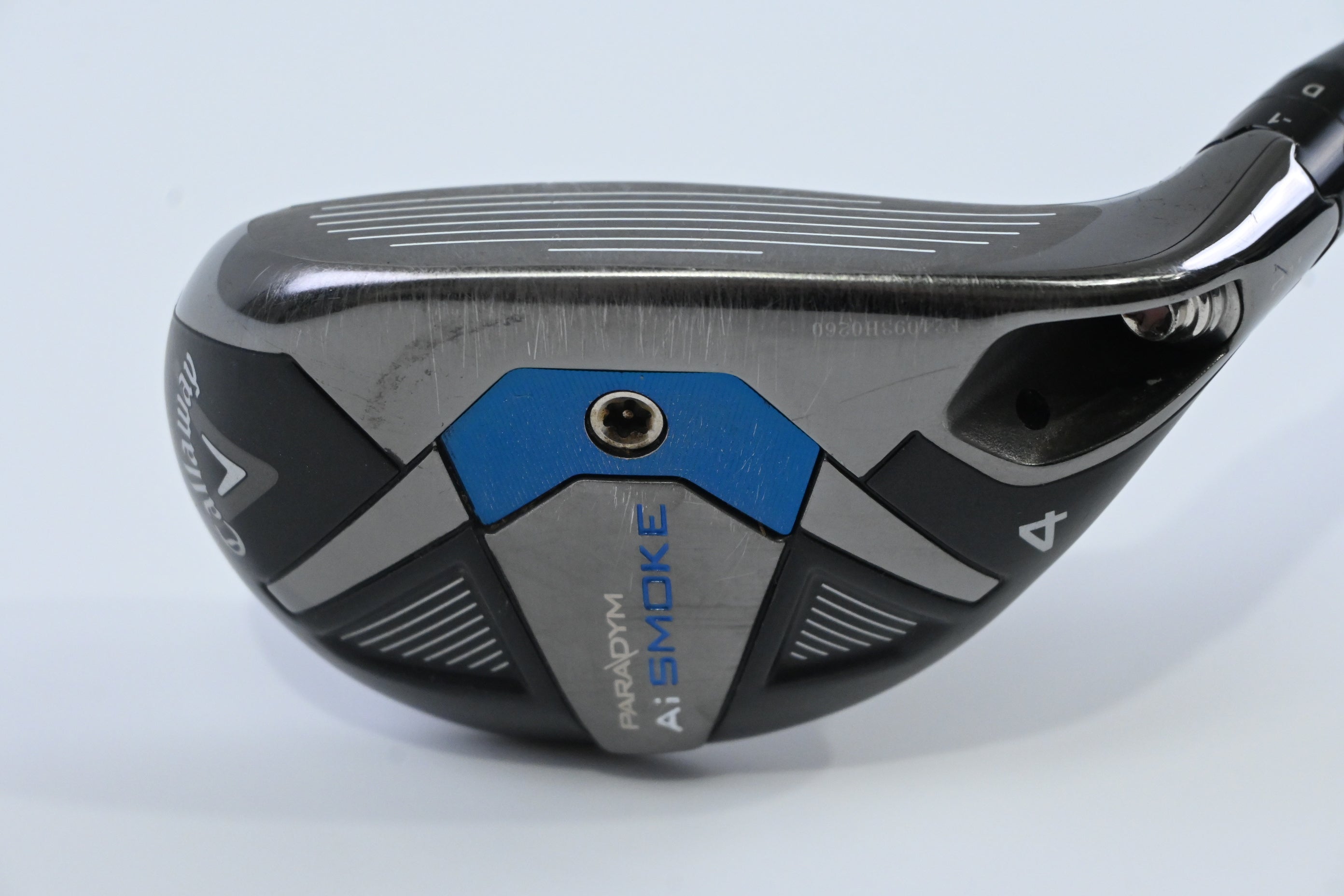 Callaway Paradym Ai Smoke #4 Hybrid / 21 Degree / Stiff Flex Tensei AV Blue 75