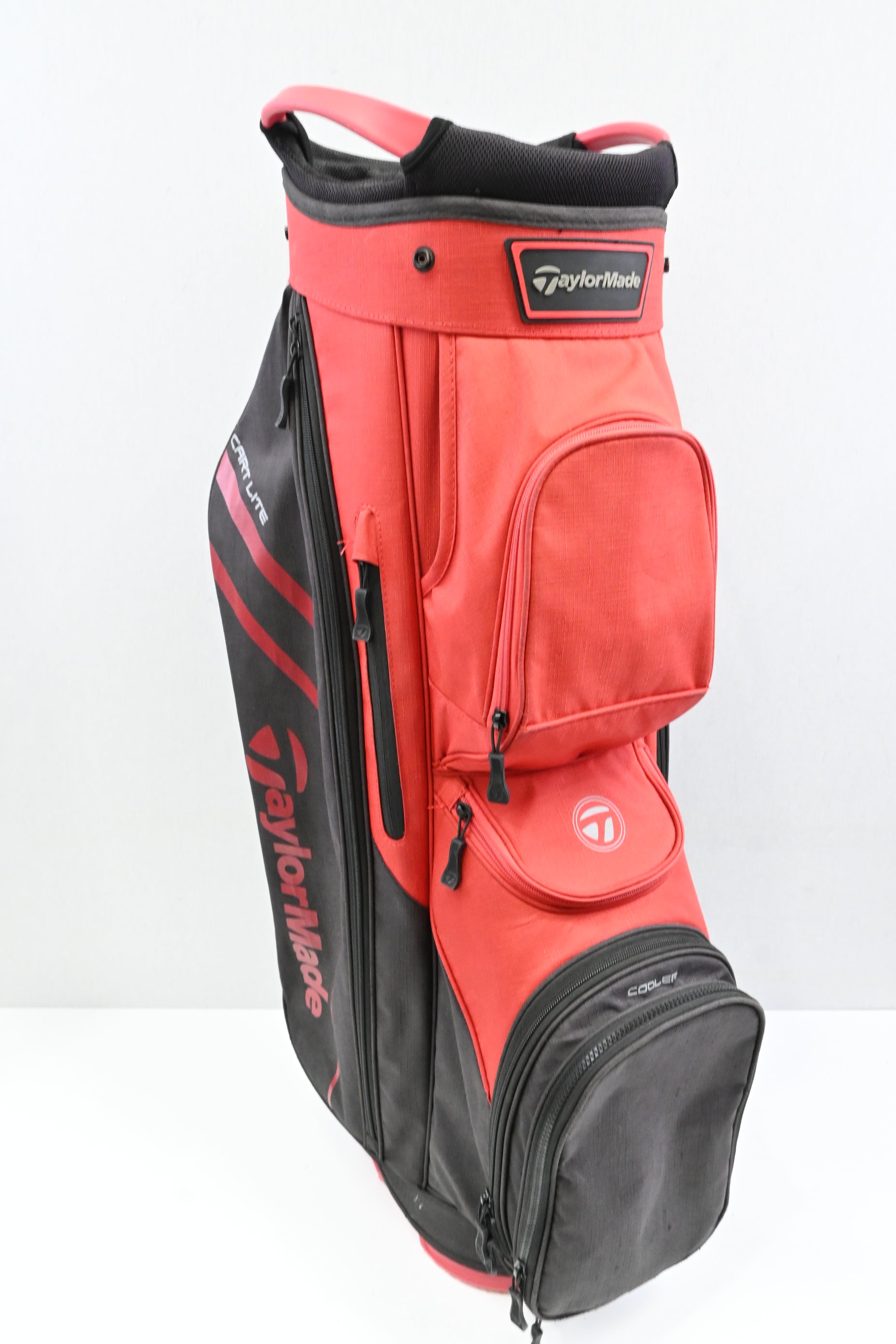 Taylormade Cart Lite Cart Bag / 14-Way / Red, Black
