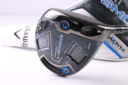 Callaway Paradym Ai Smoke Max Driver / 9 Degree / Senior Flex Cypher 50 Shaft