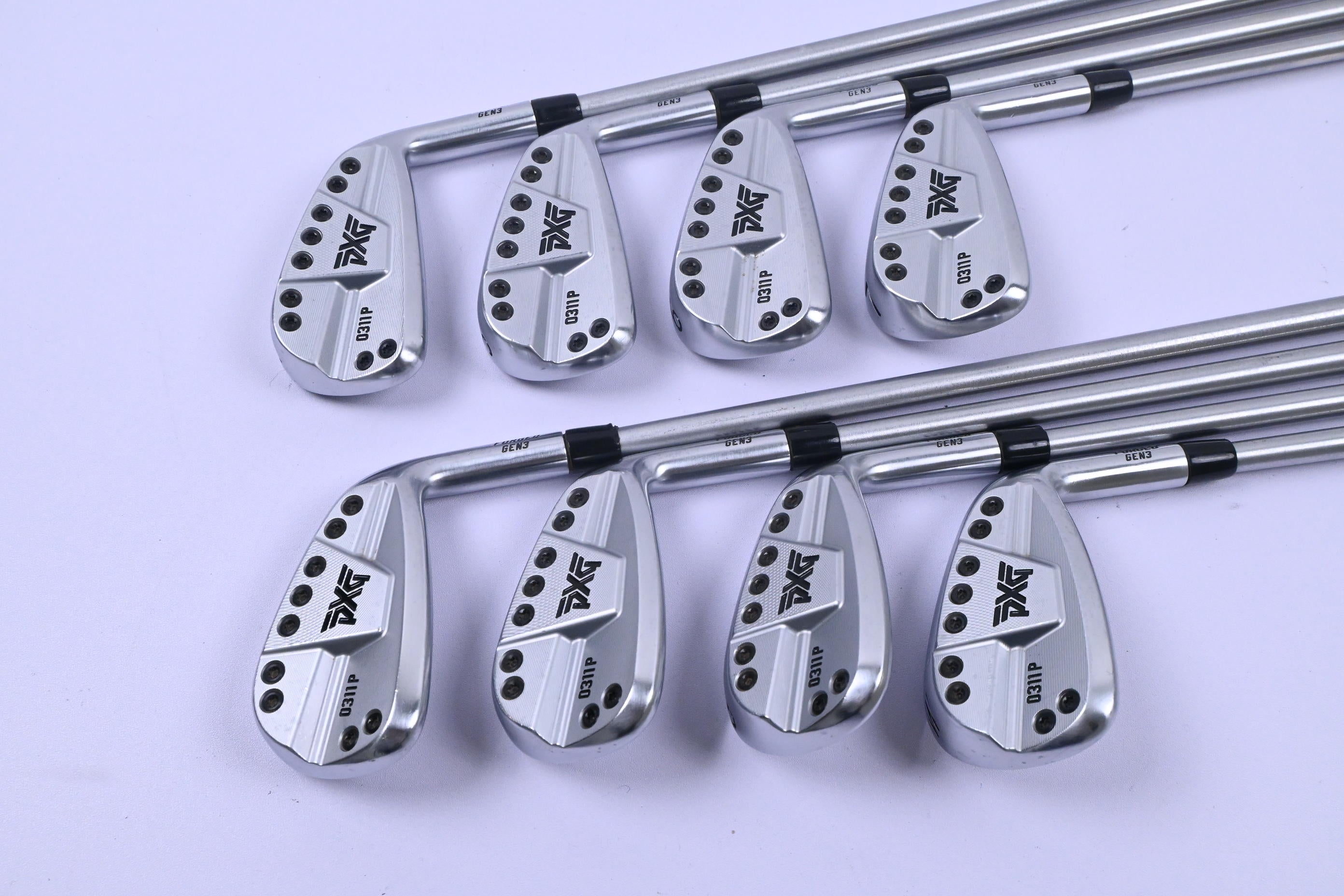 PXG 0311 T Gen3 Irons / 4-PW+GW / Stiff Flex KBS Tour C-Taper Lite 110