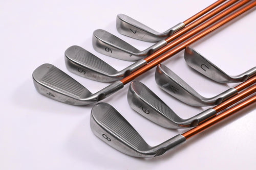 Ping G10 Irons / 4-PW+GW / Orange Dot / Regular Flex Ping TFC 129 Shafts