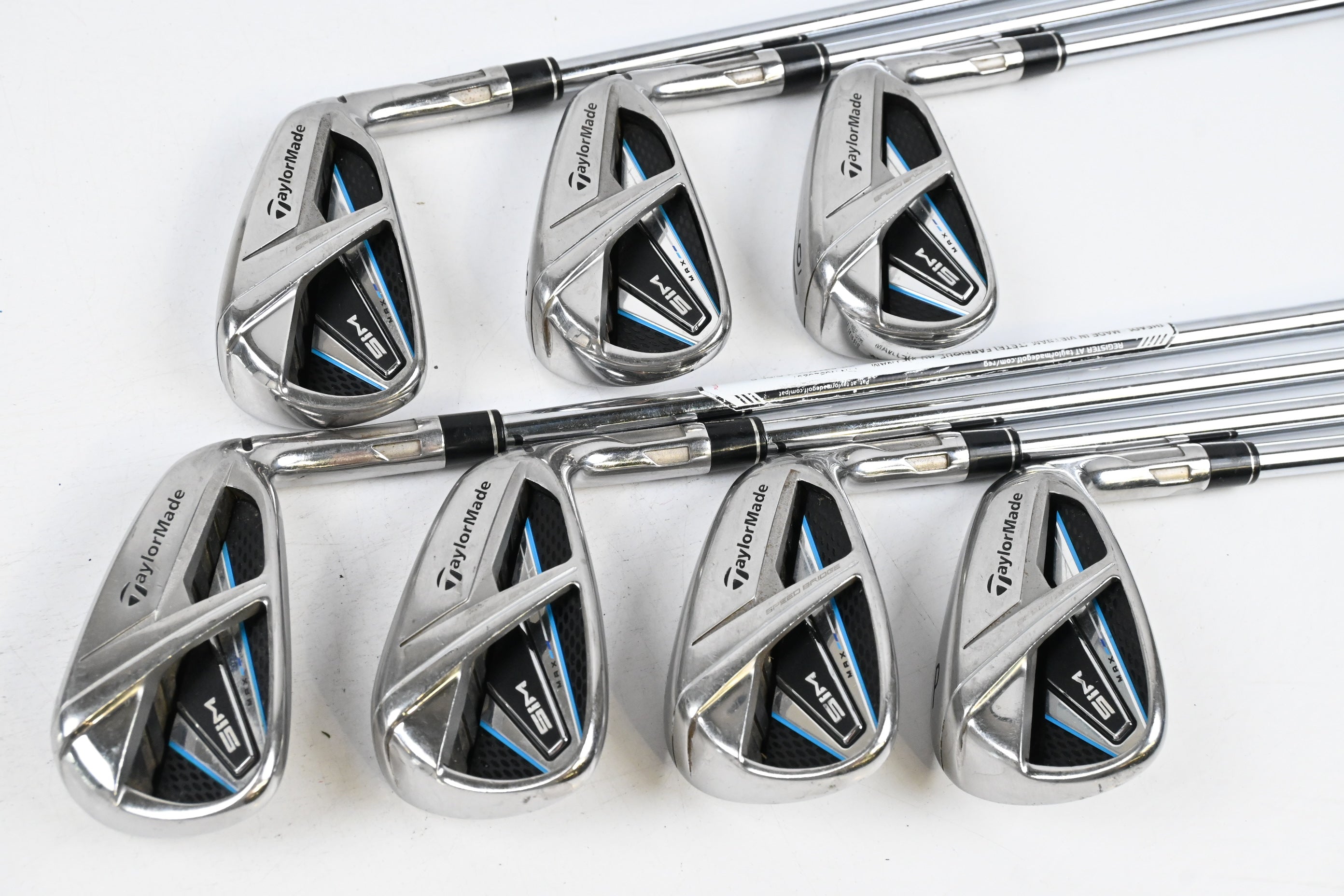 Taylormade SIM Max Irons / 4-PW / Regular Flex KBS MAX 85 Shafts
