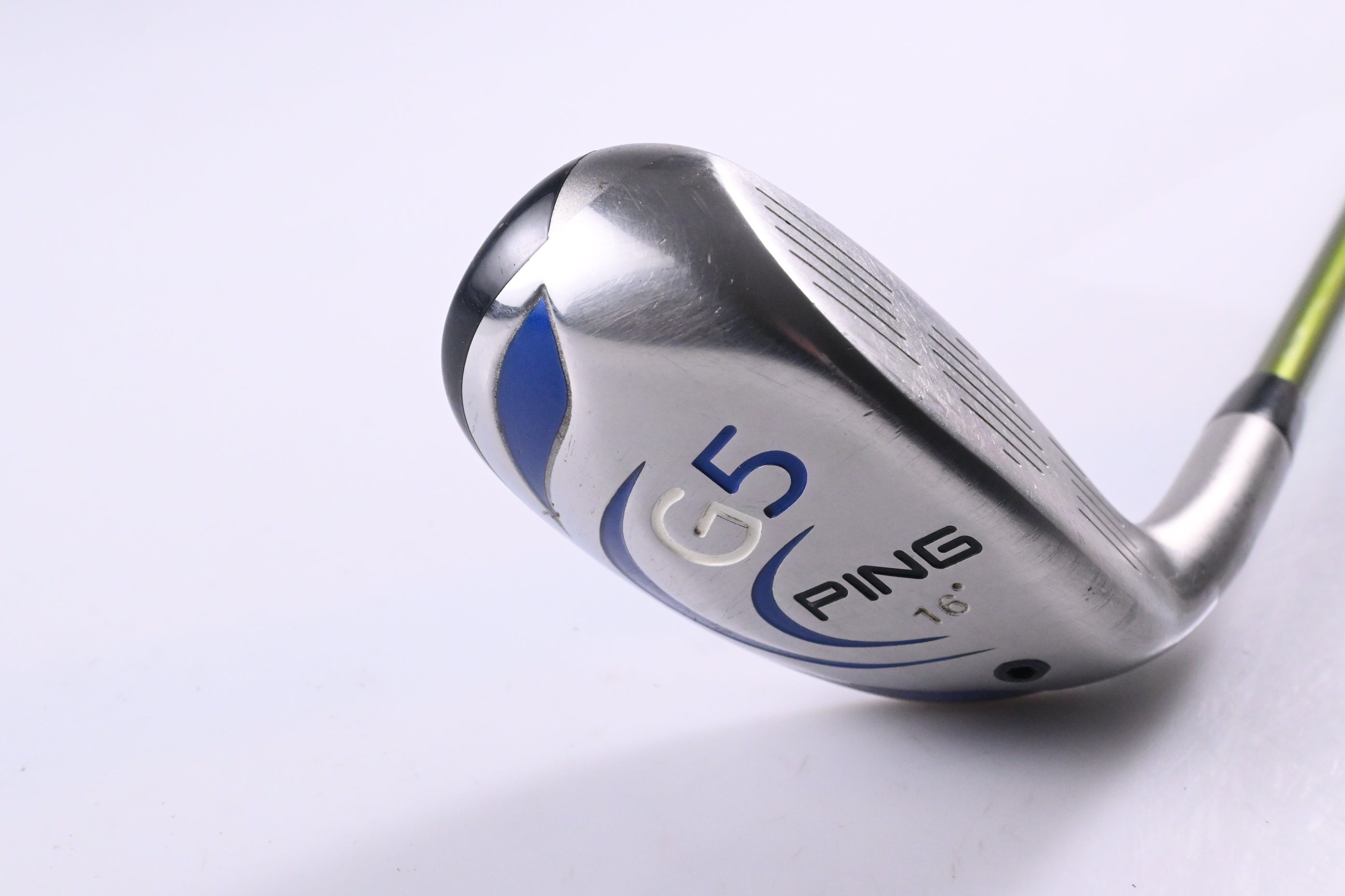 Ping G5 #2 Hybrid / 16 Degree / Stiff Flex Aldila NV Green 85 Shaft