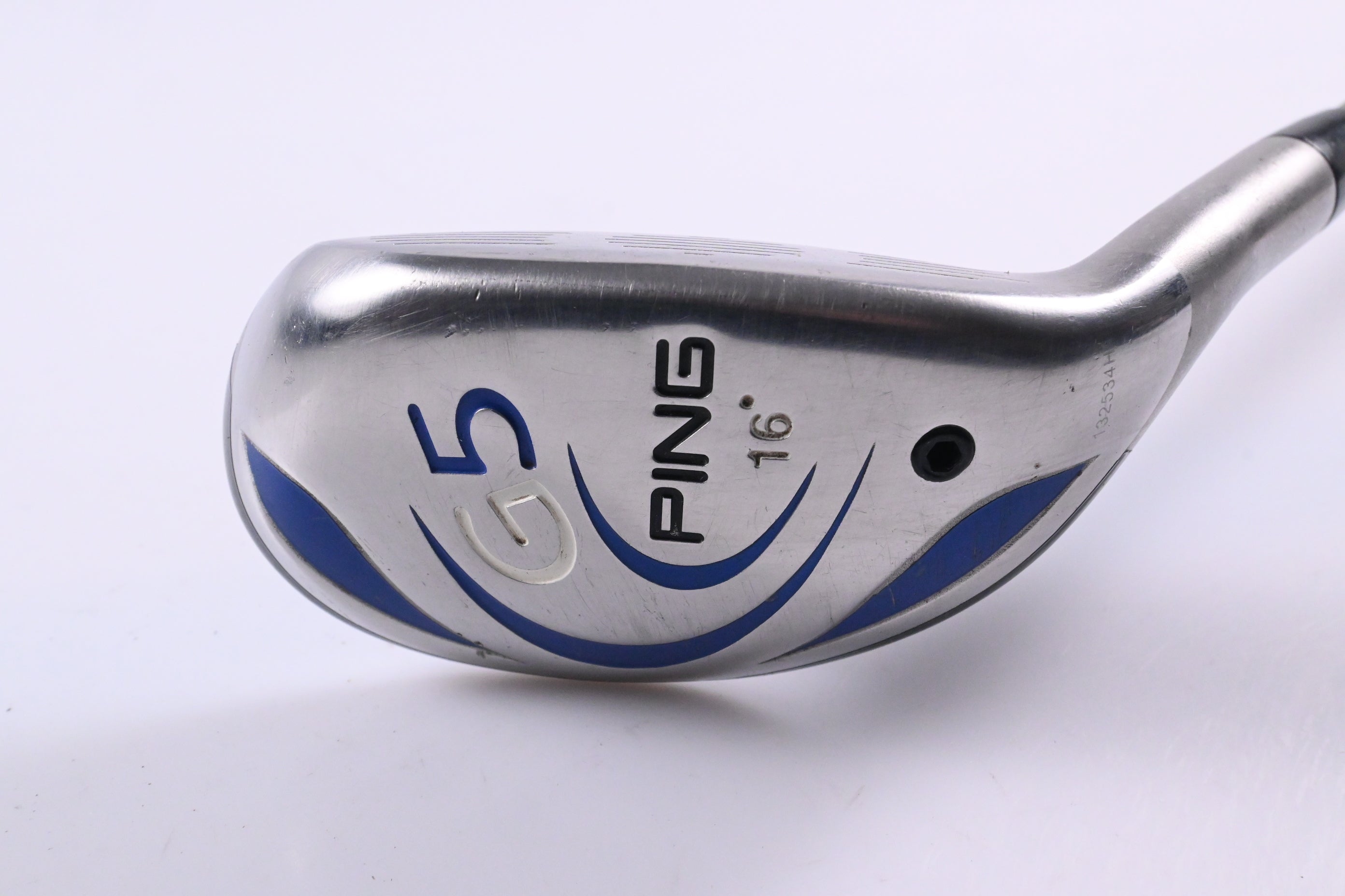 Ping G5 #2 Hybrid / 16 Degree / Stiff Flex Aldila NV Green 85 Shaft