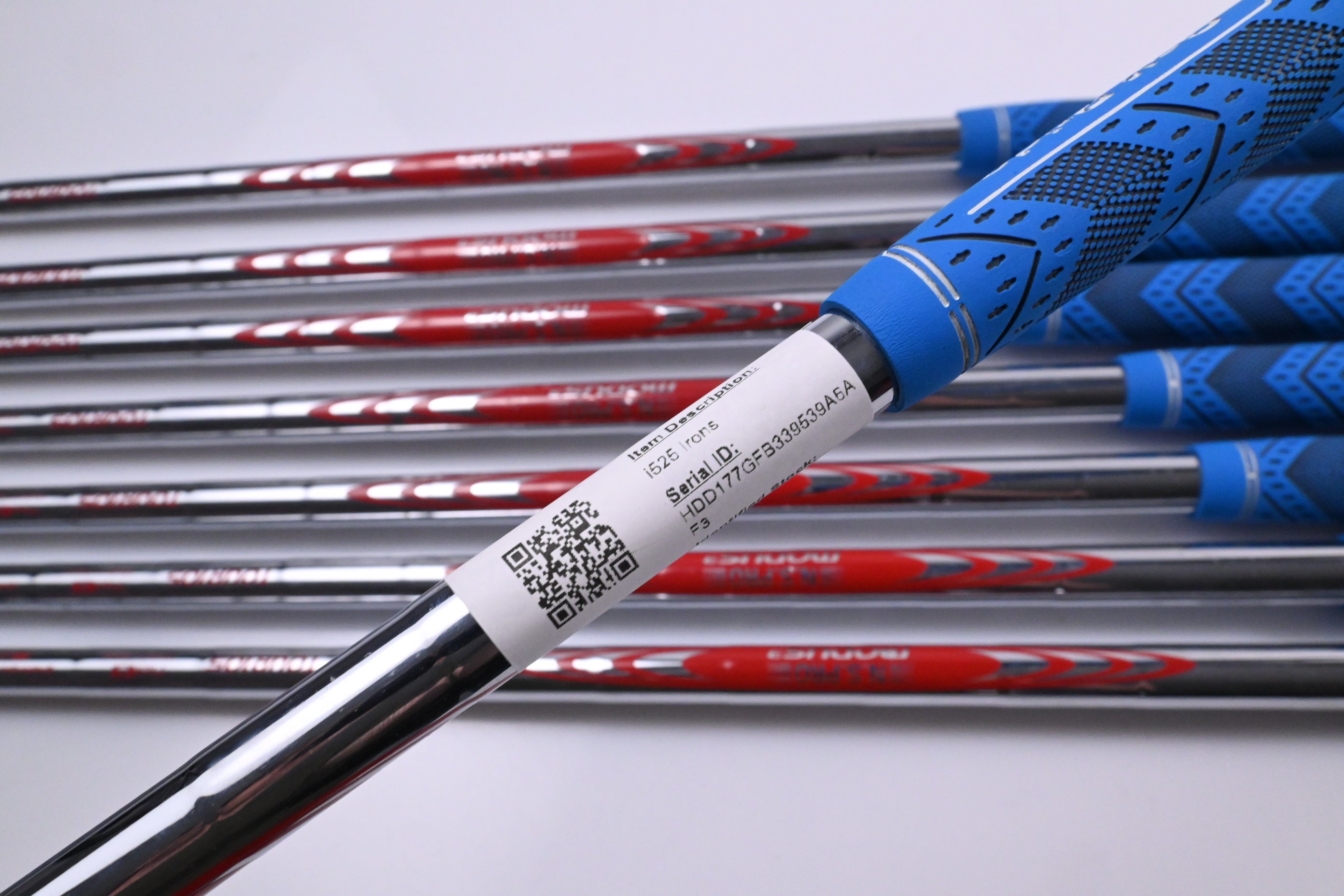 Ping i525 Irons / 4-PW+UW / Red Dot / Stiff Flex N.S.PRO Modus 3 Tour 105 Shafts