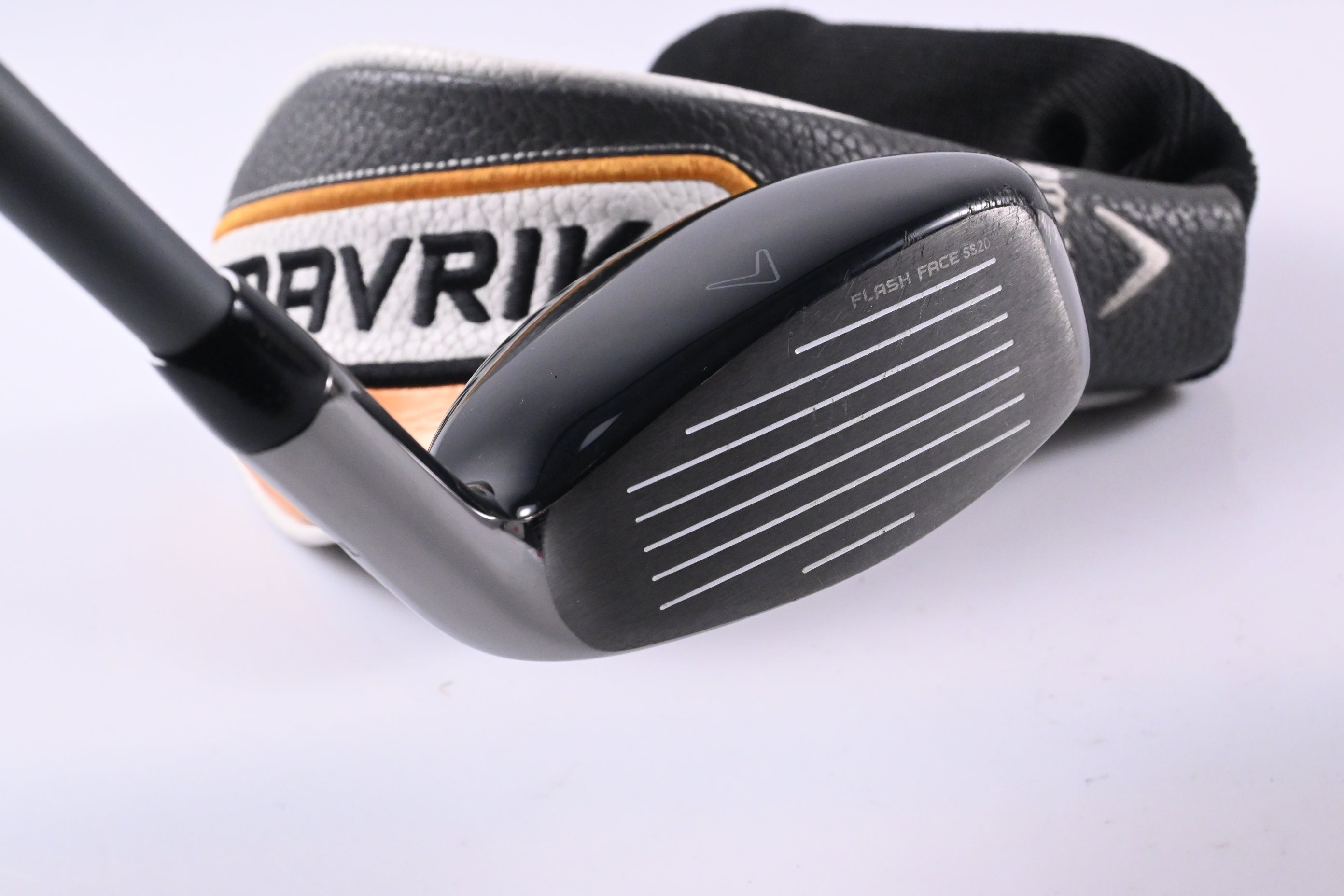 Left Hand Callaway Mavrik #3 Hybrid / 18 Degree / Stiff Flex Catalyst 75 Shaft