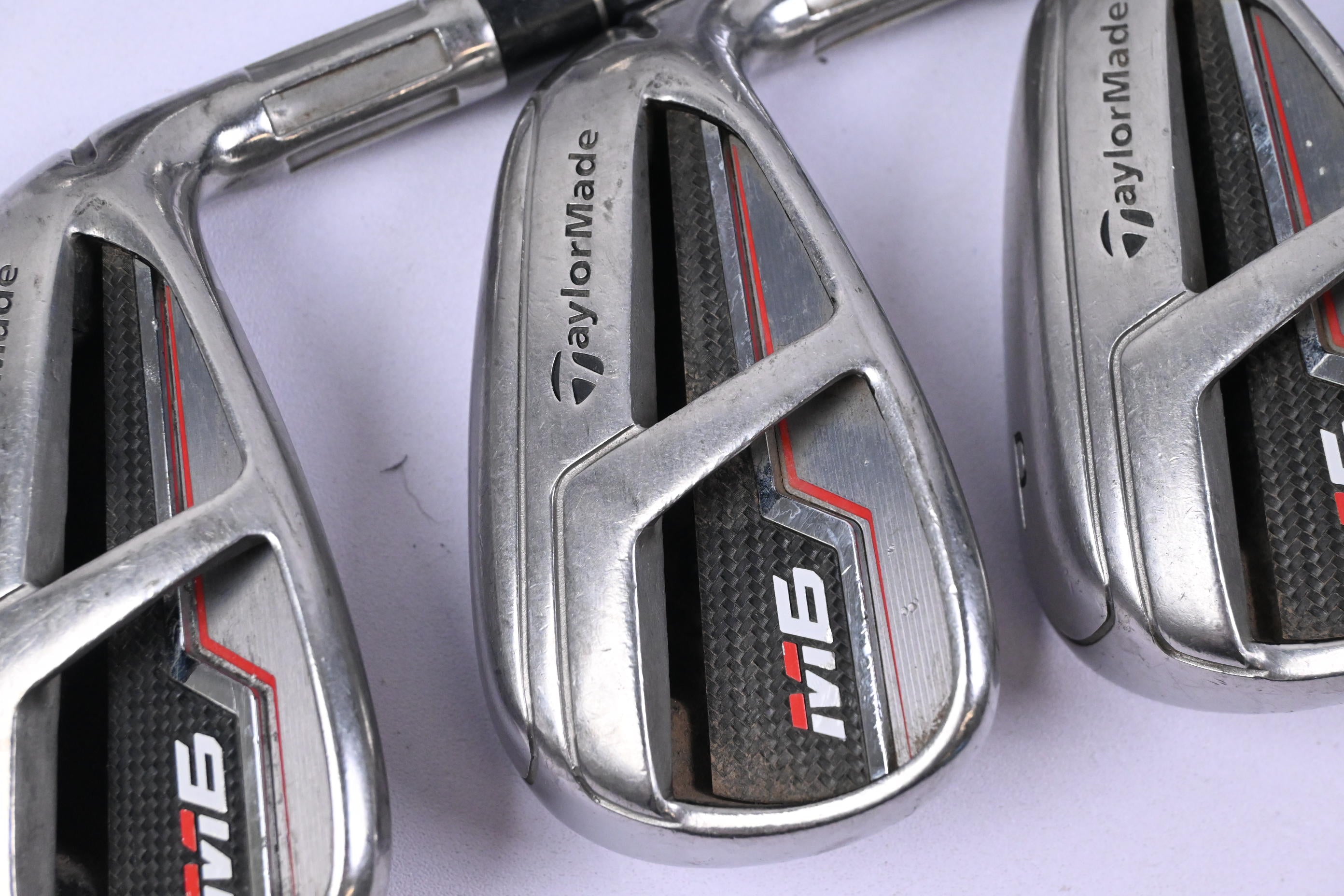 Taylormade M6 Irons / 4-PW+GW / Regular Flex KBS Max 85 Shafts